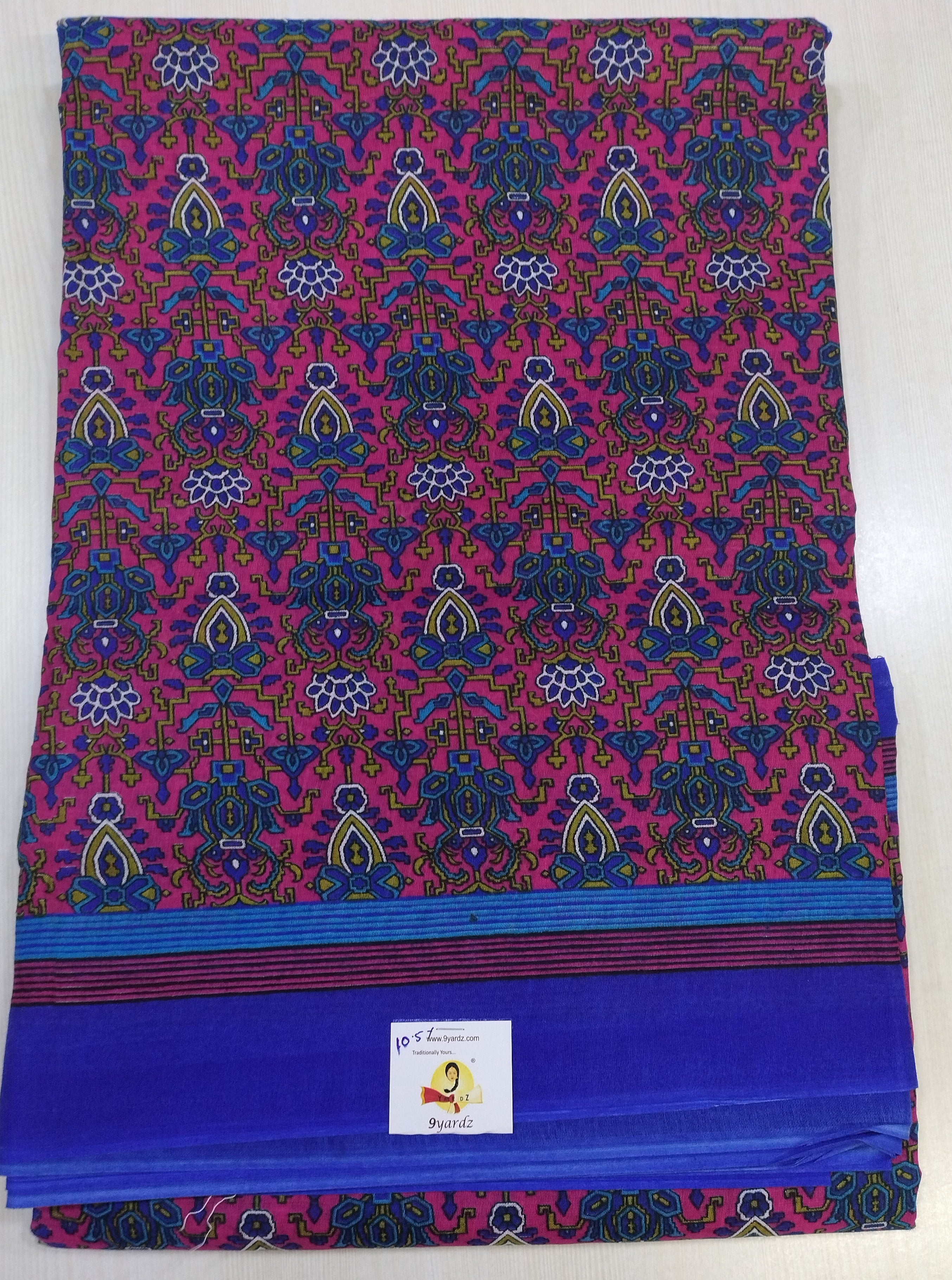 Erode cotton 10.5 yards Madisar