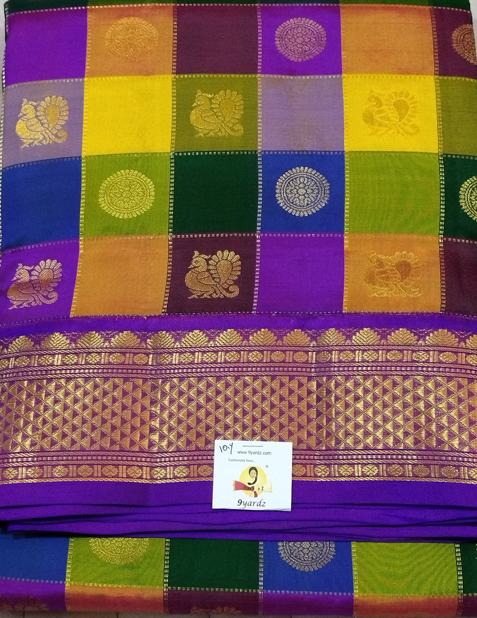 Pure silk madisar 10yards