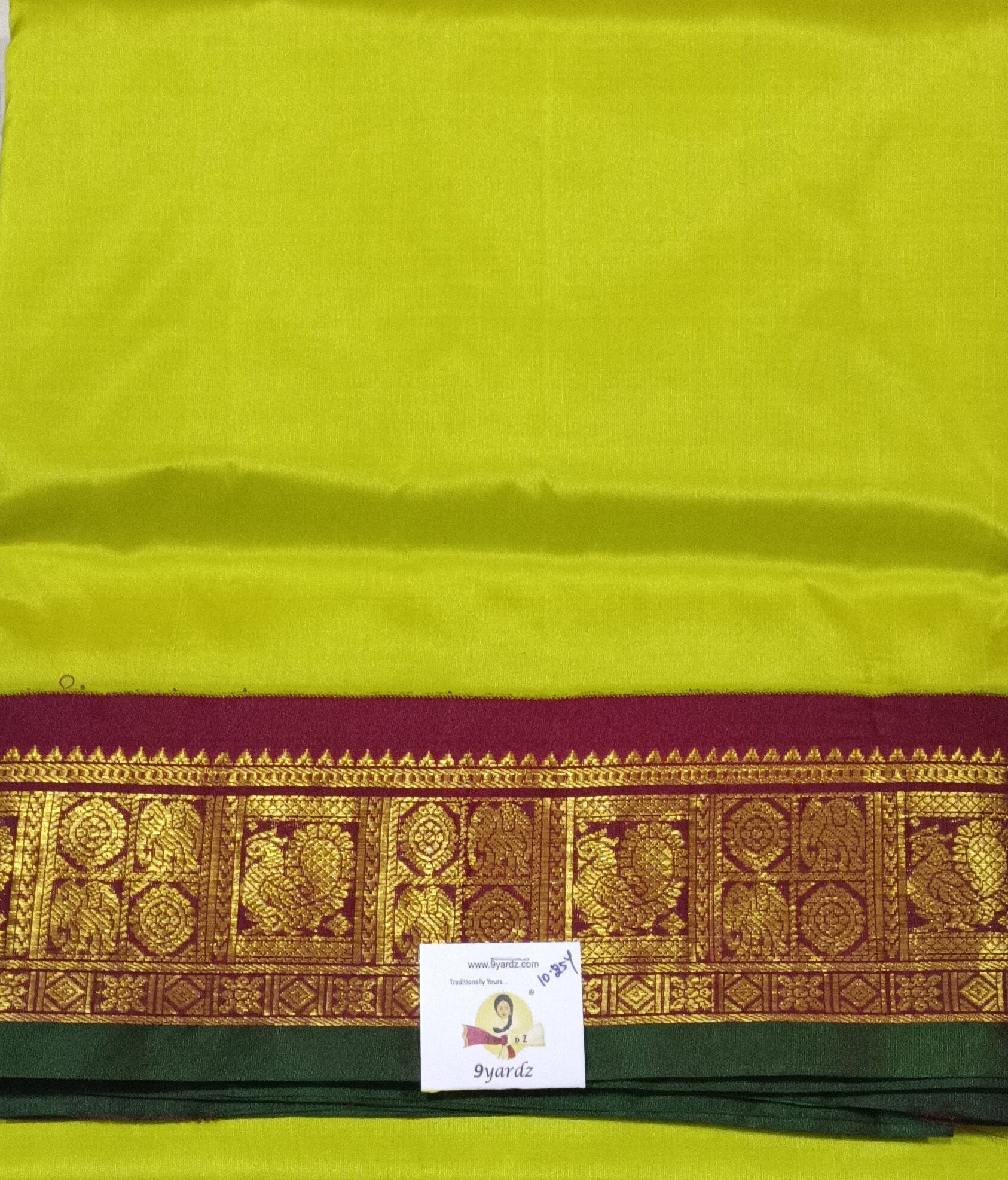 Pure silk 10.25yardz
