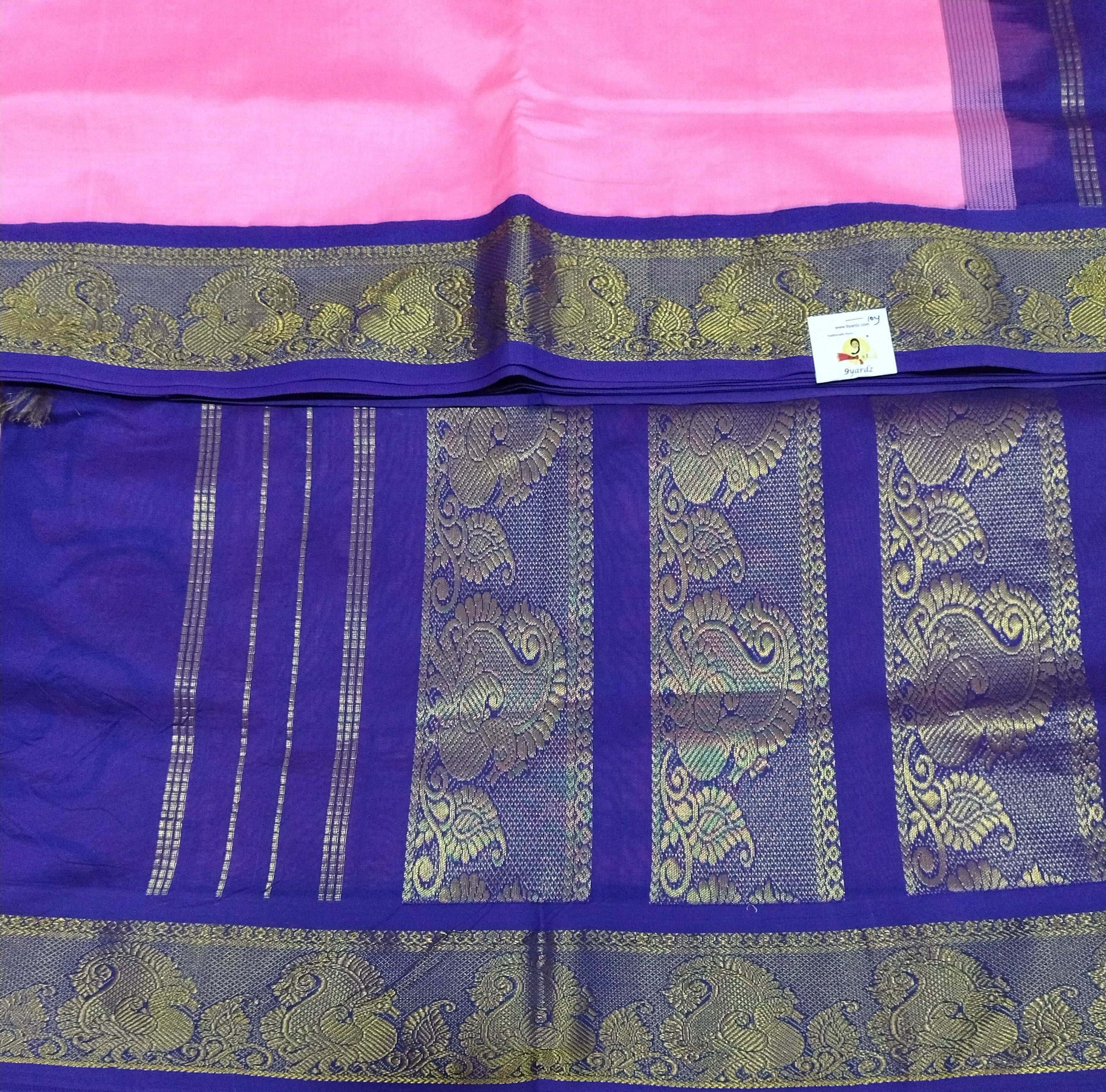 Semi Silk cotton Korvai Madisar