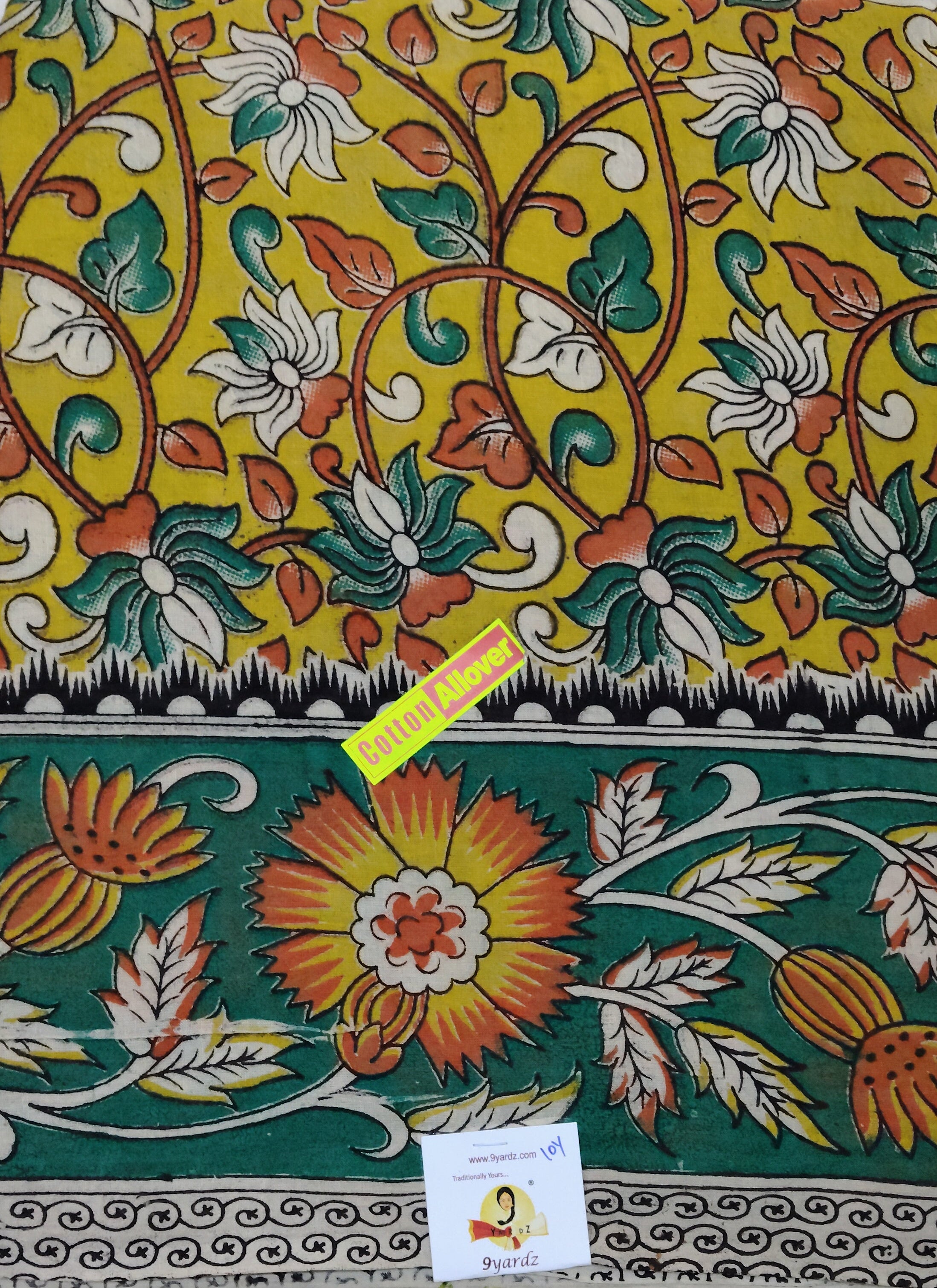 Kalamkari cotton 10yardz