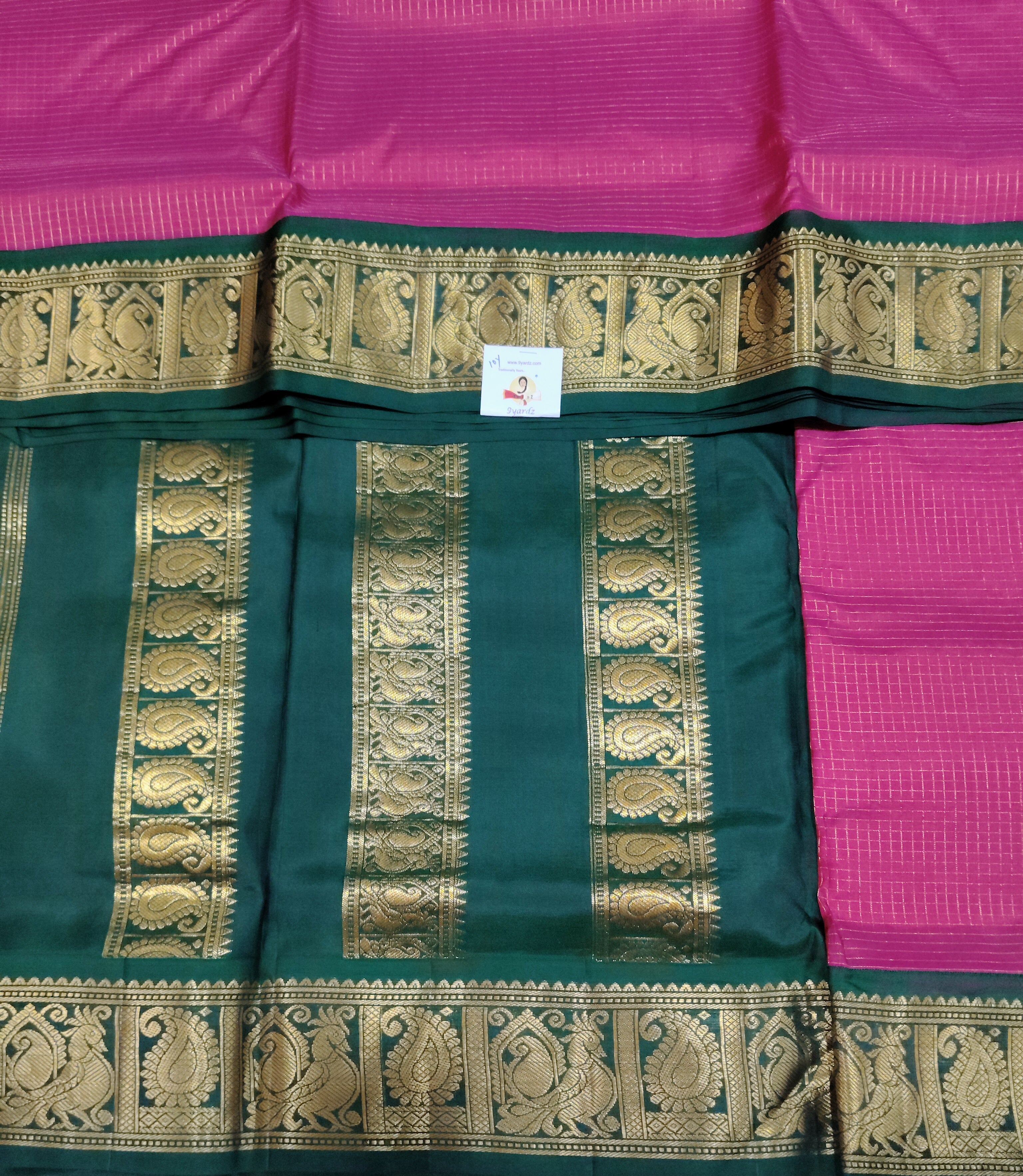 Pure silk madisar 10 yardz