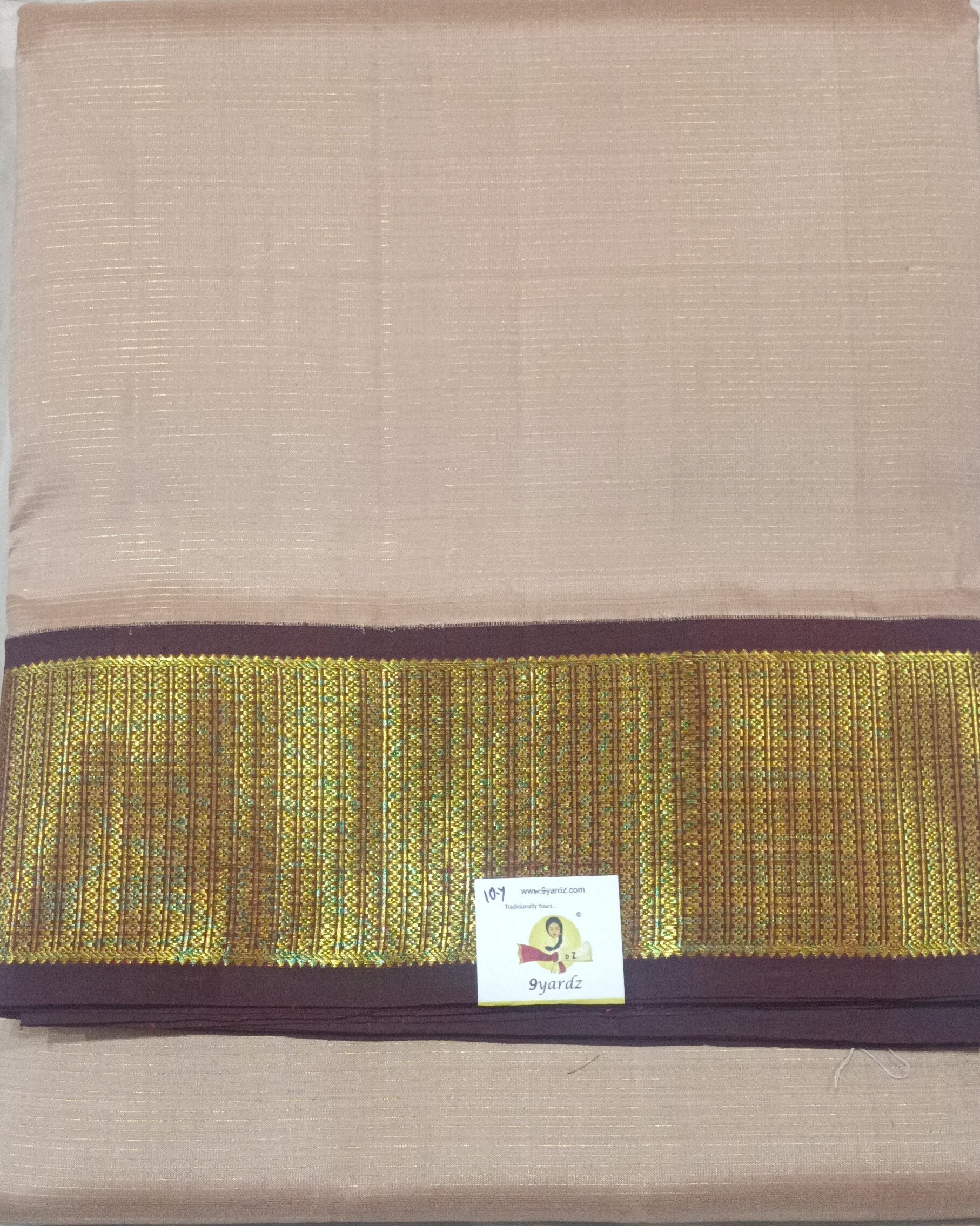 Pure Kanchipuram Silk Madisar Vairavoosi|10yards