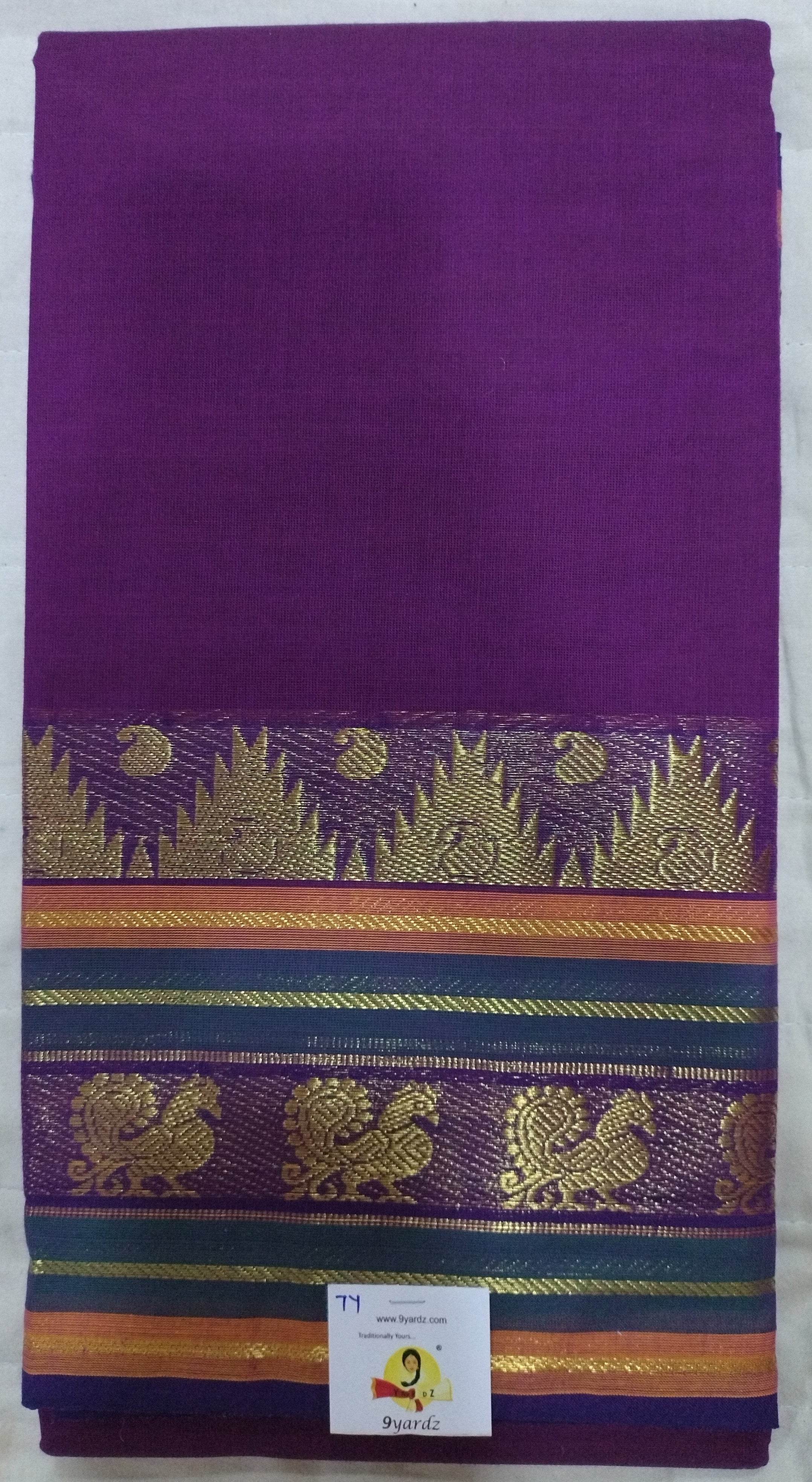 Chettinadu cotton 7yardz