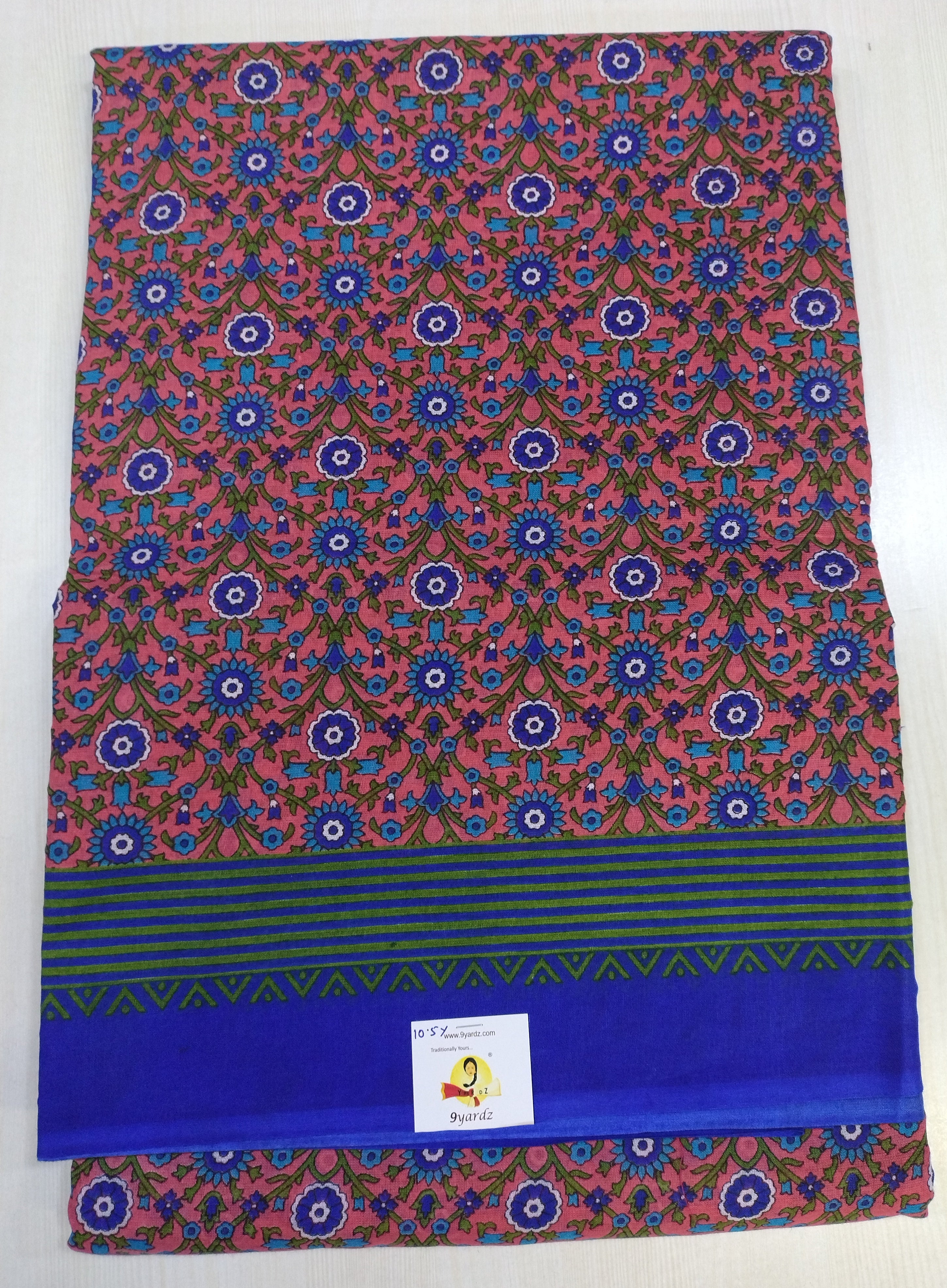 Erode cotton 10.5 yards Madisar