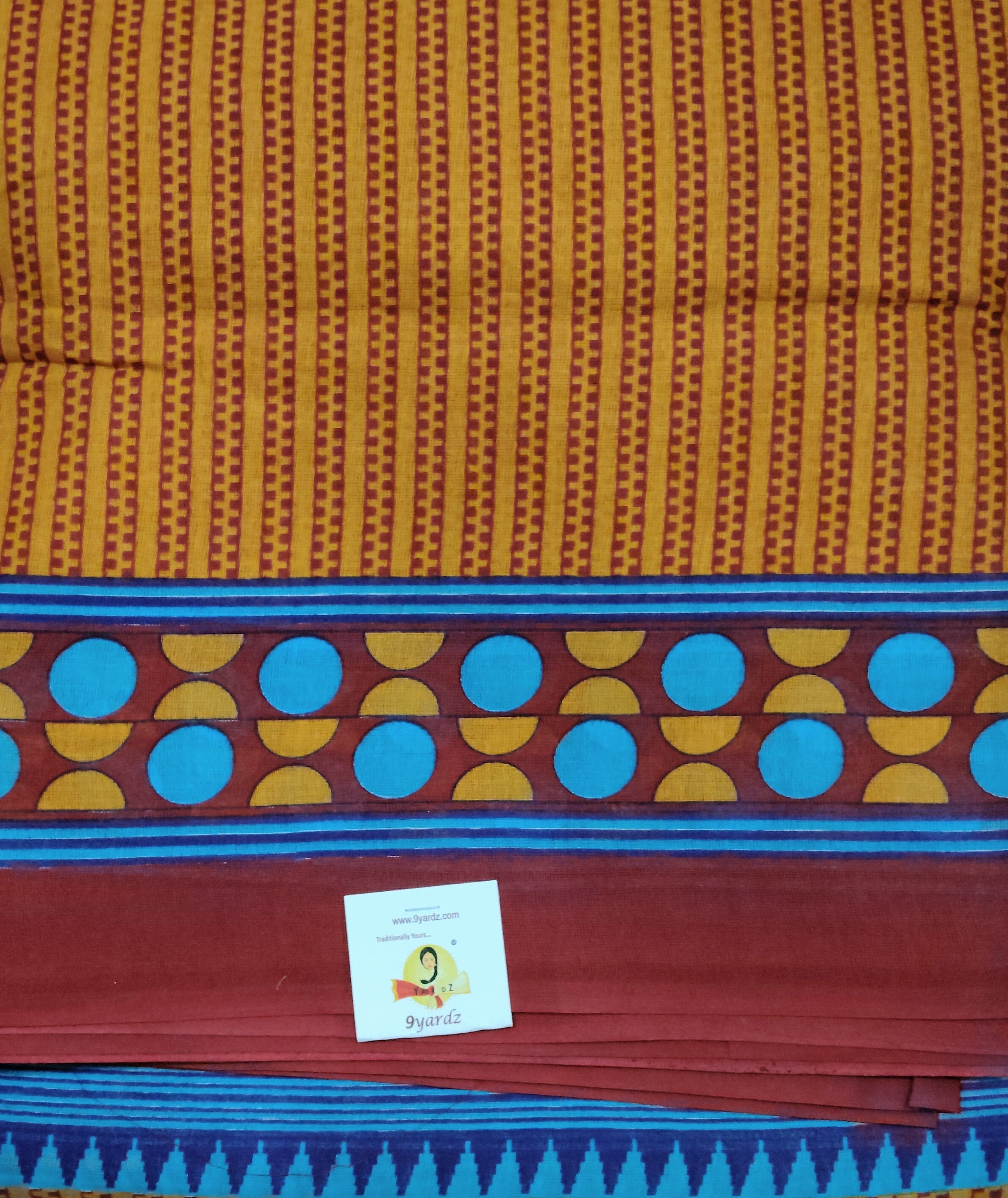 Erode cotton 10.5 yards Madisar