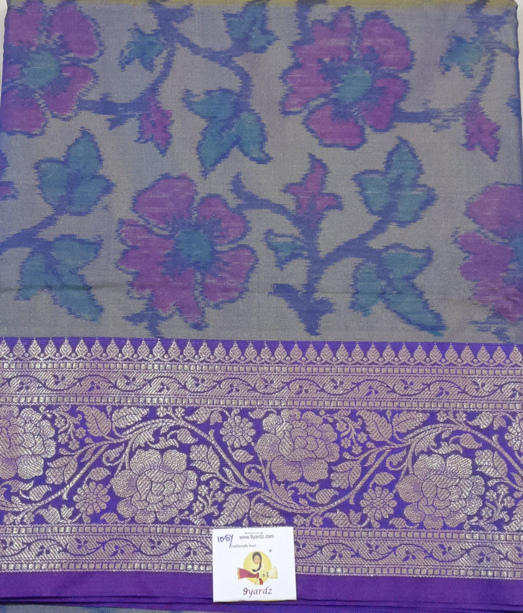Ikkat semi silk madisar