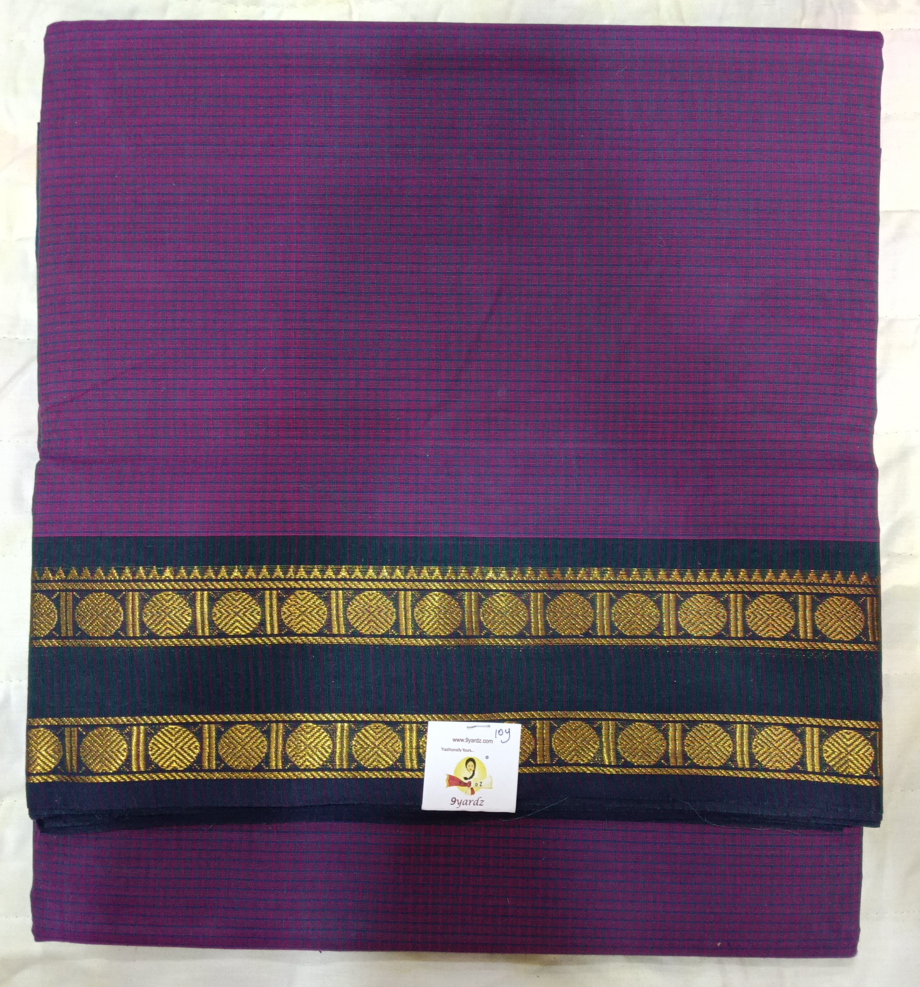 Chettinadu / Karaikudi cotton 10 yards madisar