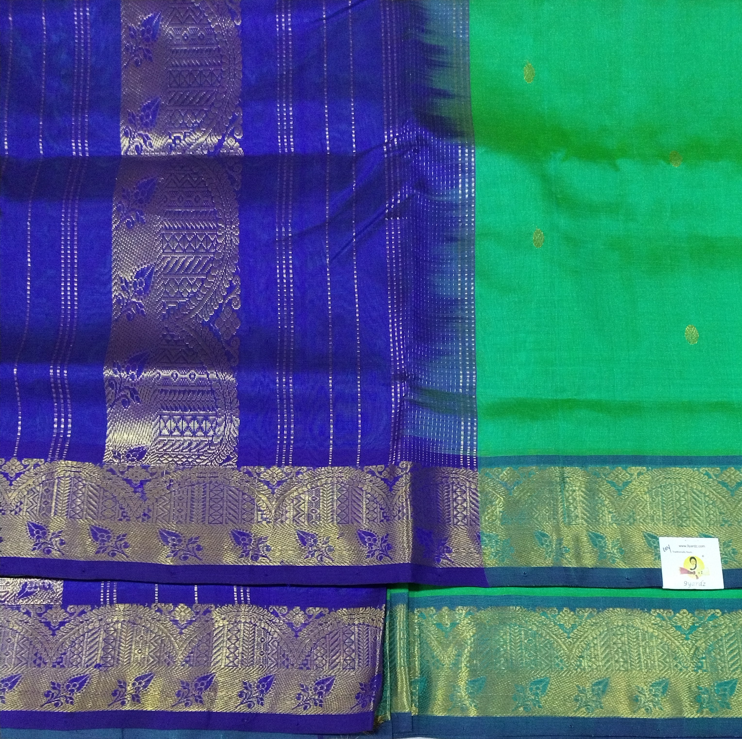 Pure silk cotton Butta 10yards madisar