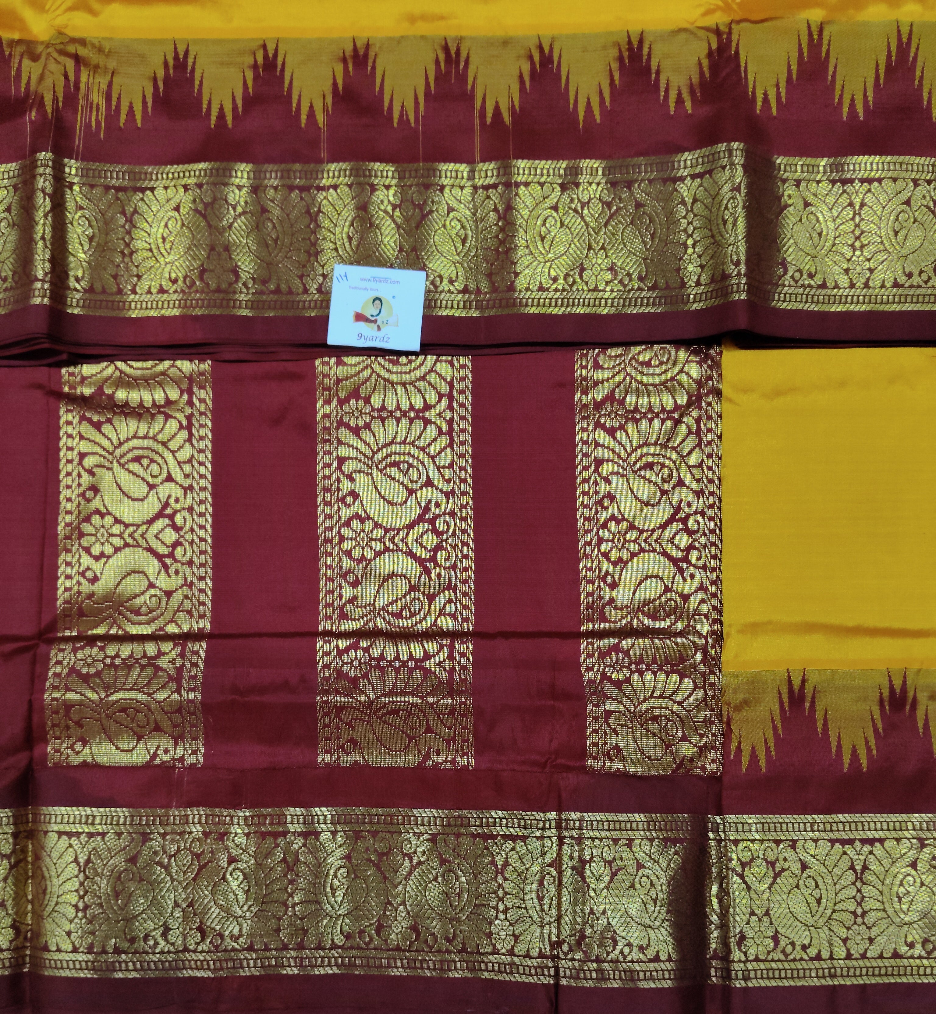 Pure silk madisar 11yards