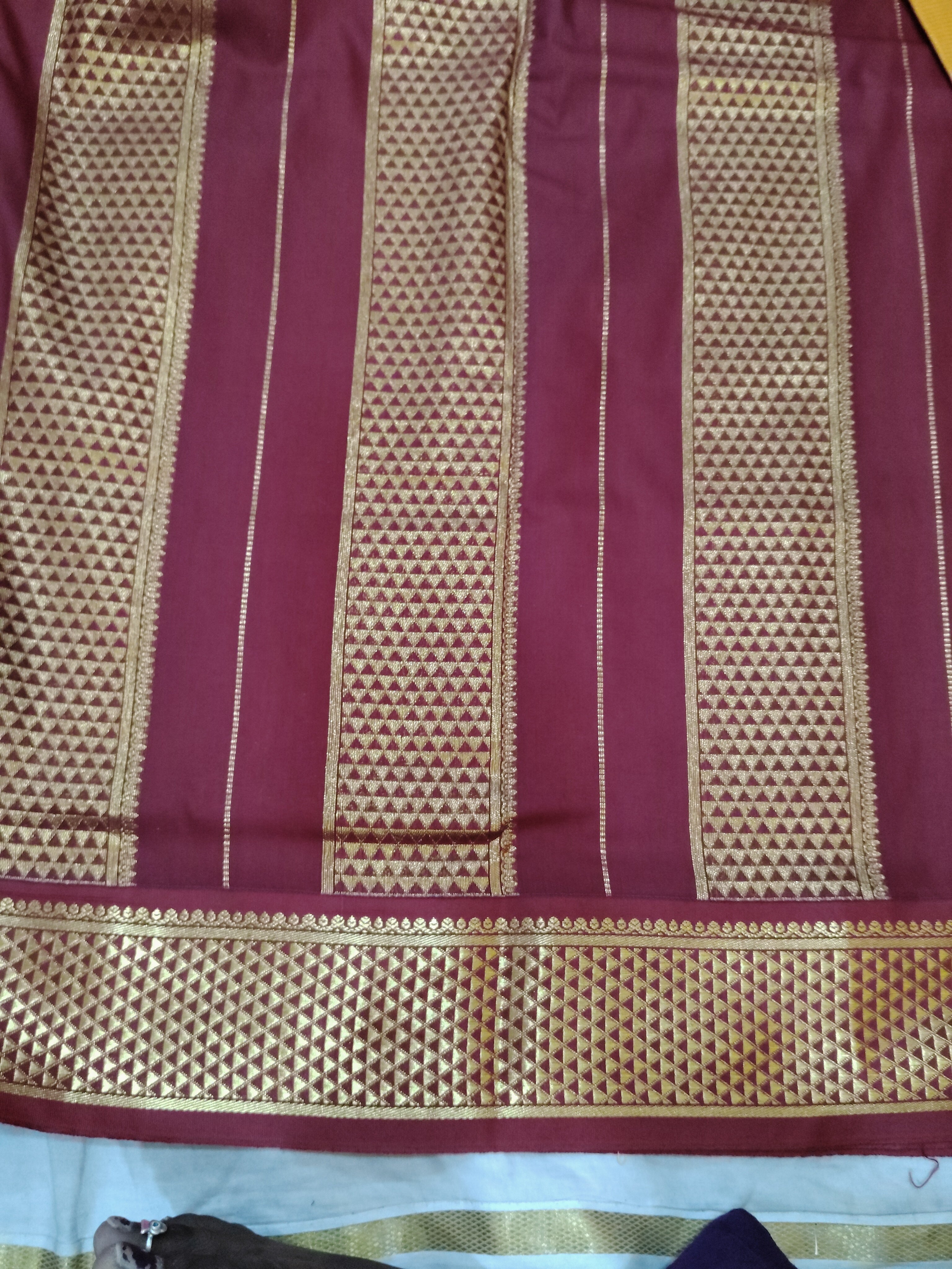 Akshaya cotton 10.25 yards madisar