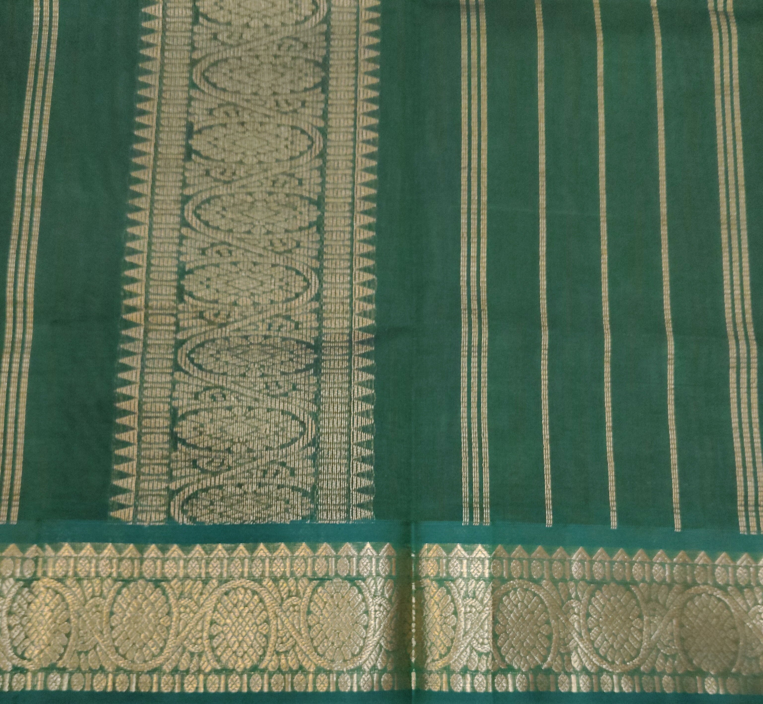 Semi silk Plain 6Yards