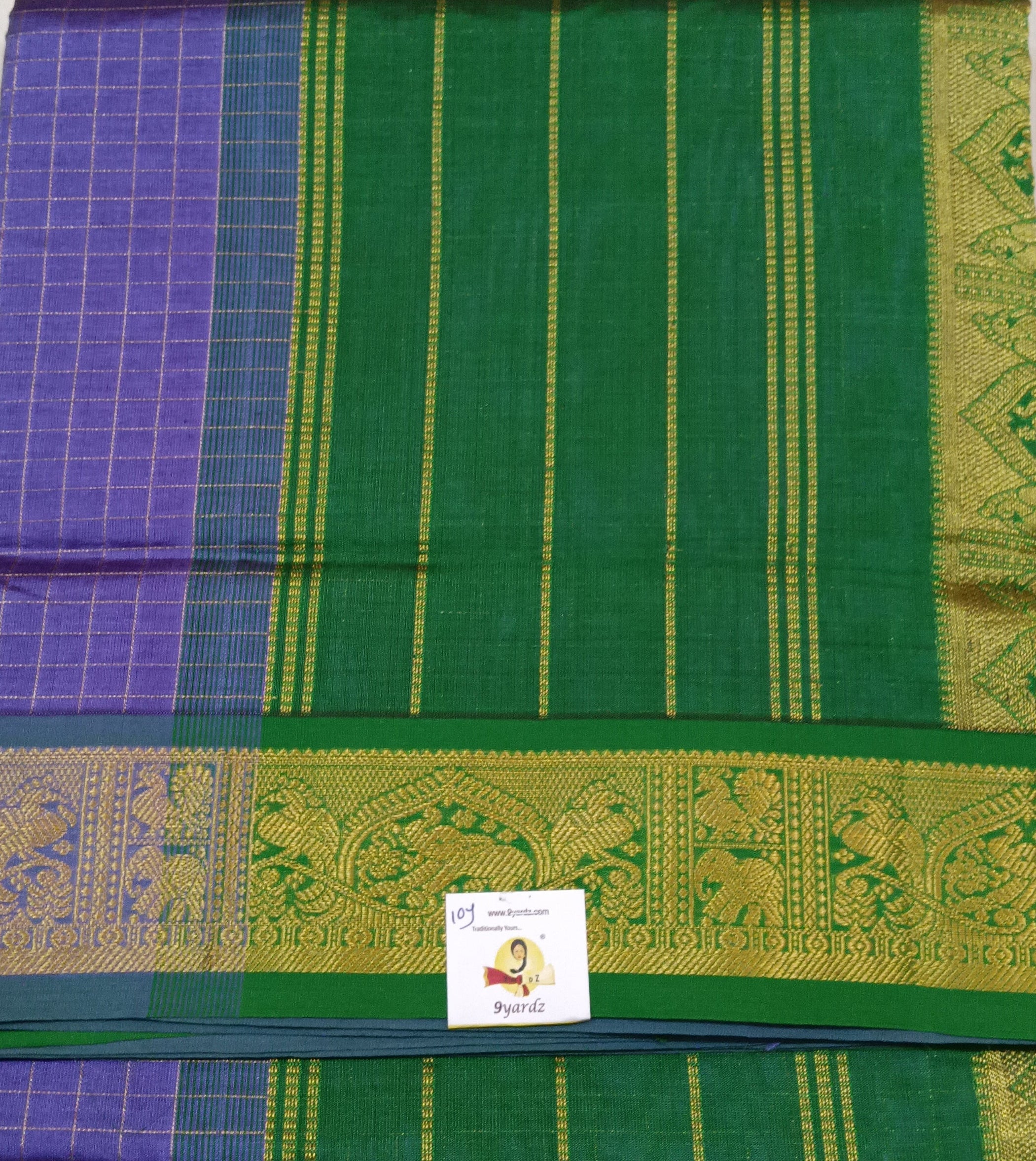 Semi Silk cotton Madisar 10yards