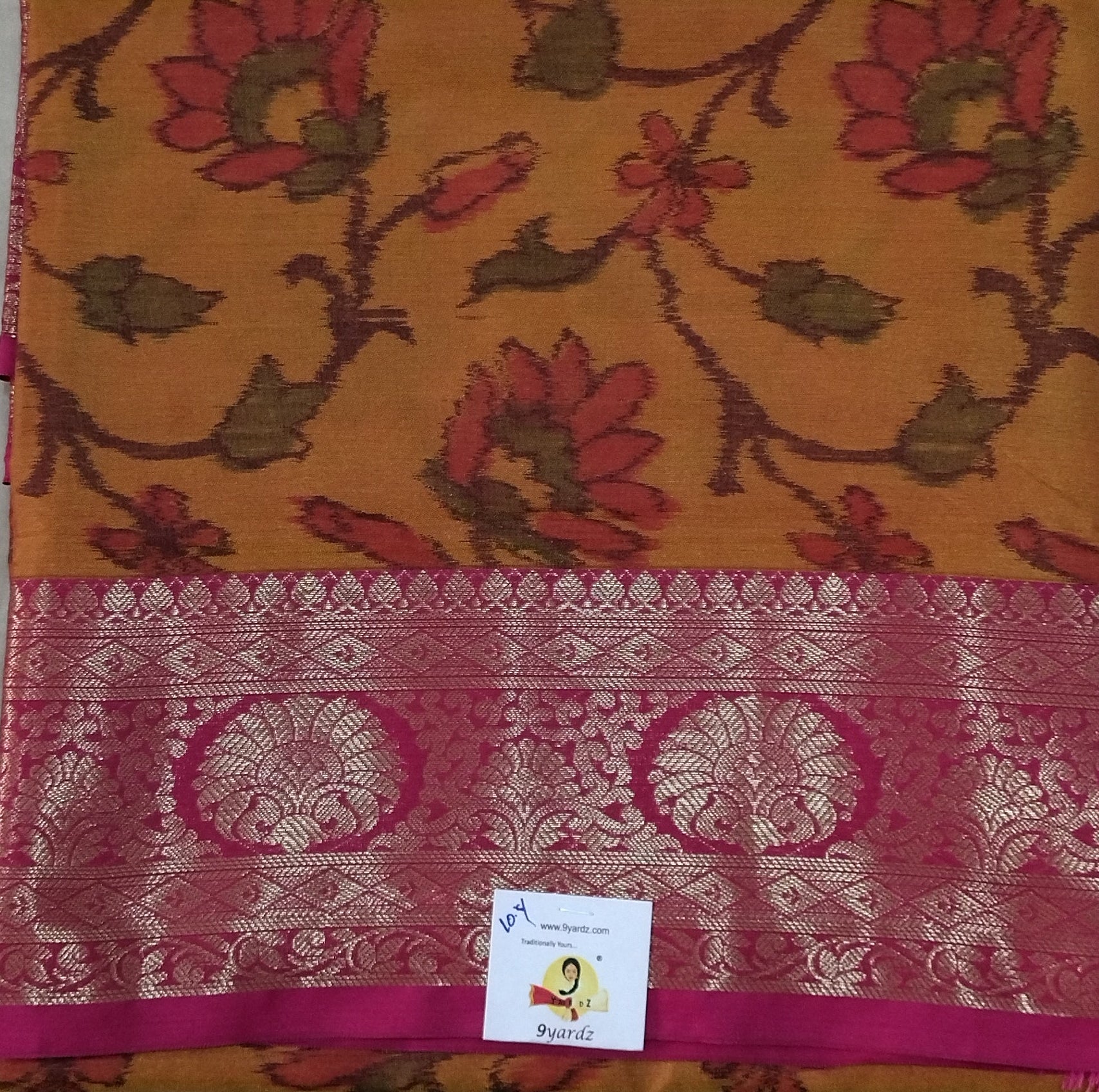 Ikkat semi silk madisar