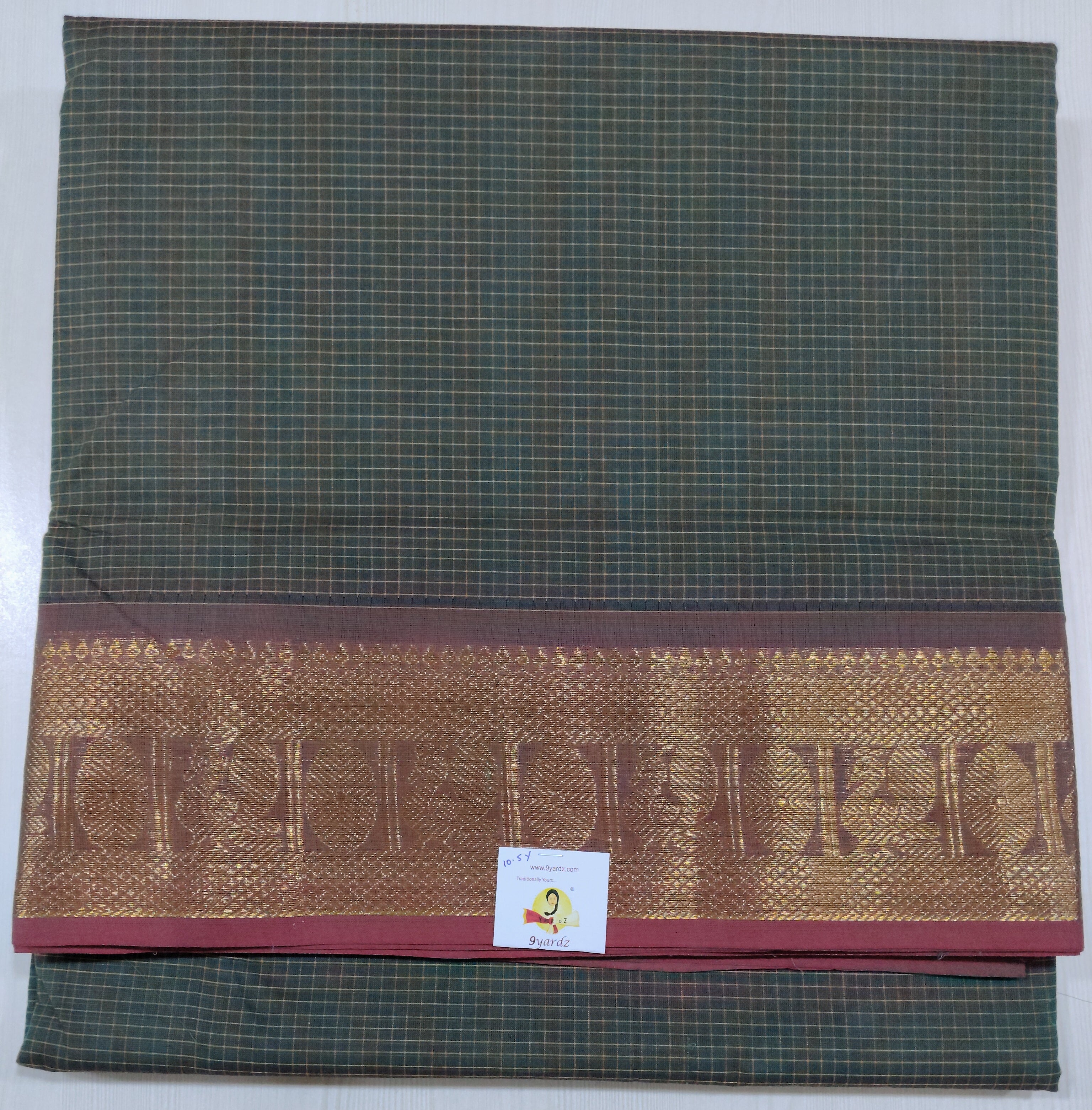 Chettinadu / Karaikudi cotton 10.5yards madisar