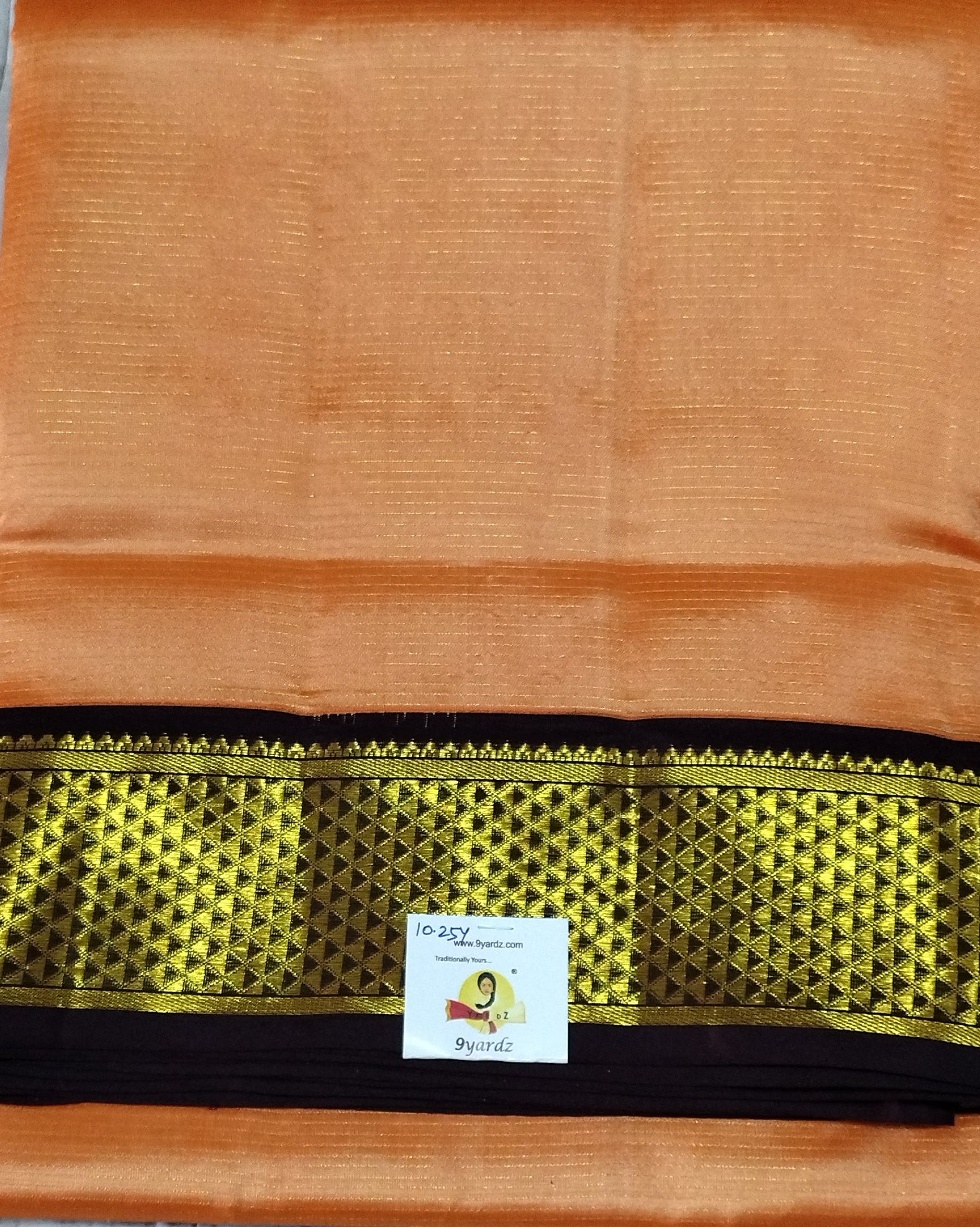 Pure silk 10.25yardz