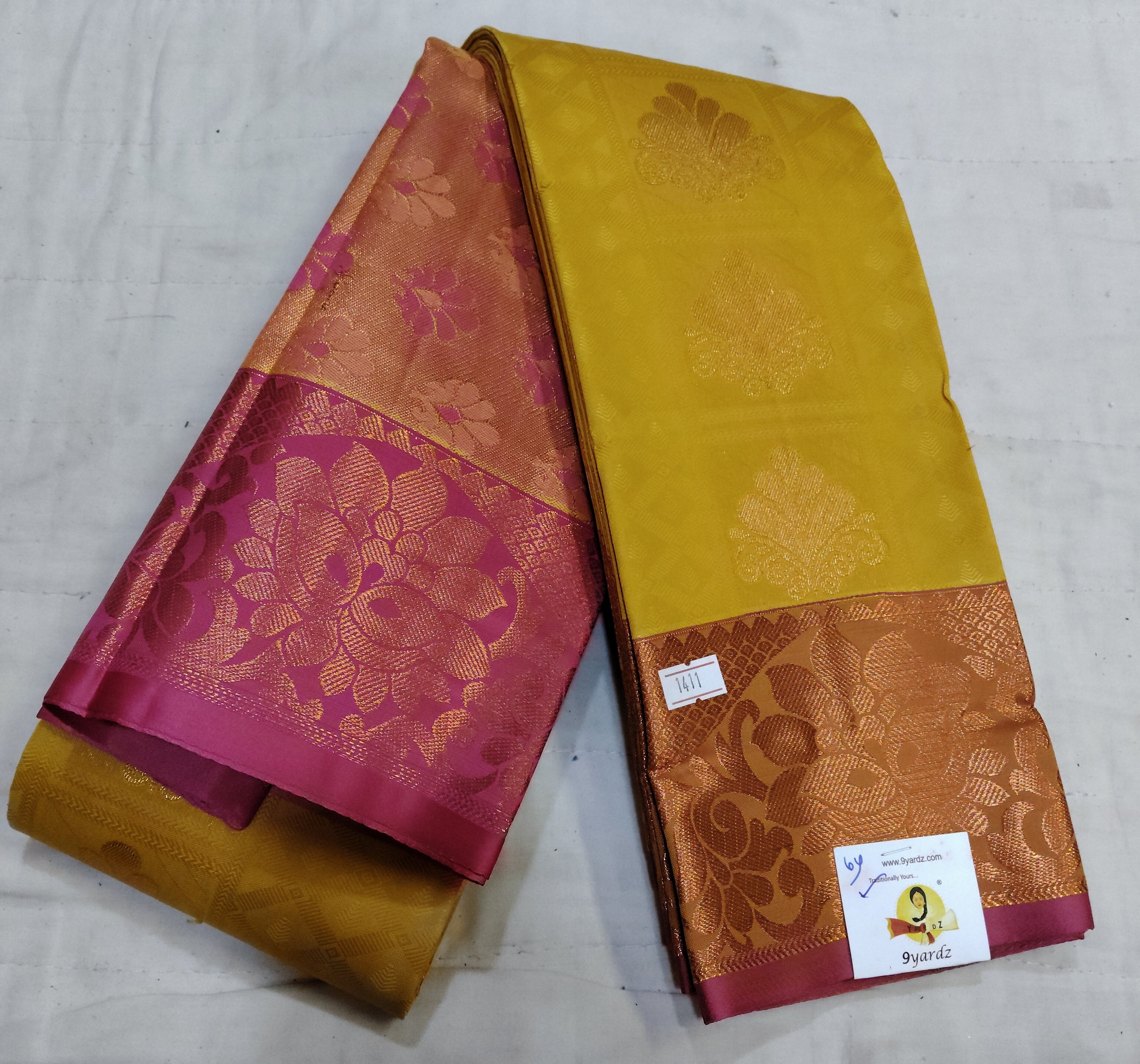 Art silk 6yardz sarees