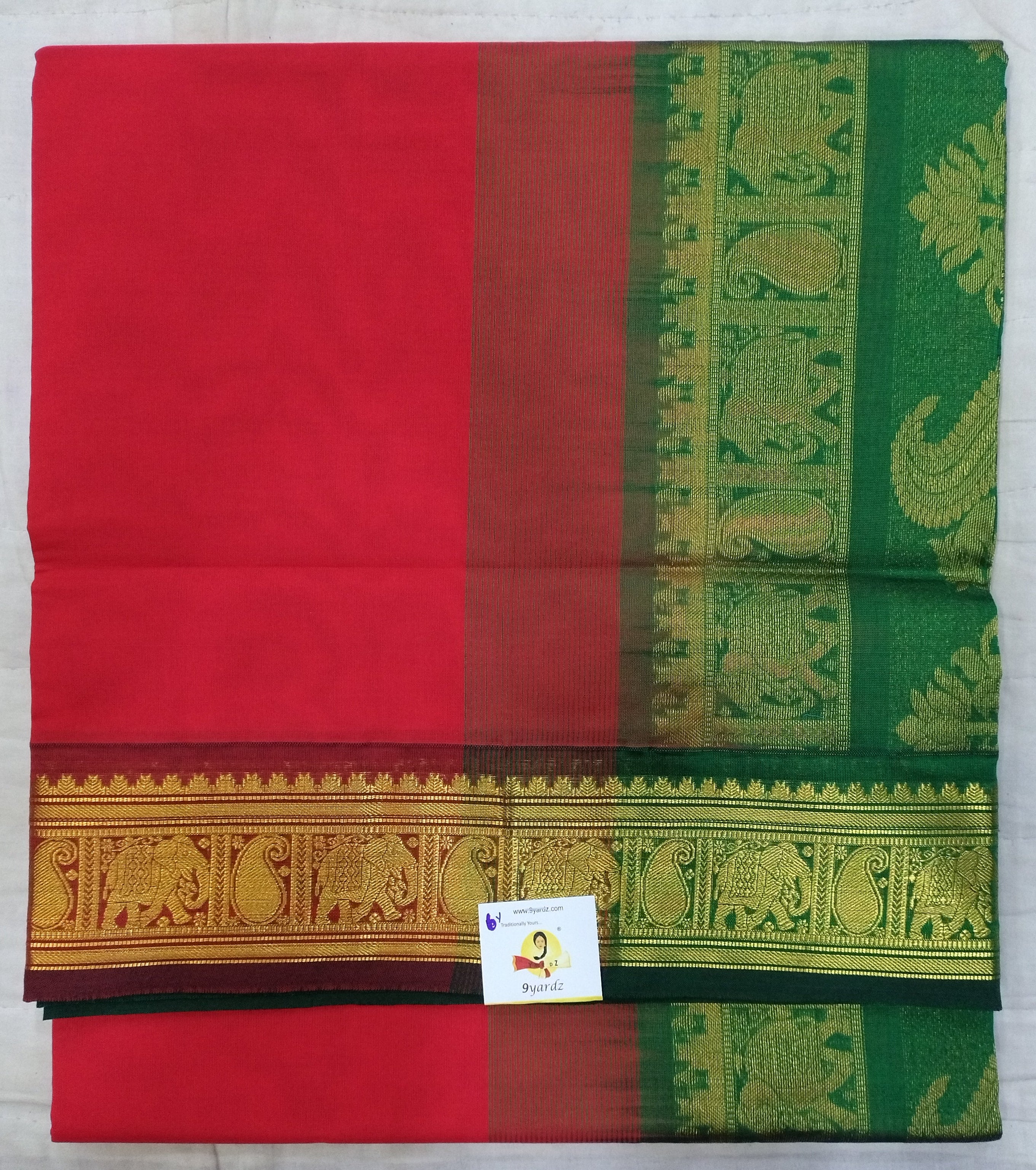 Semi silk Plain 6Yards