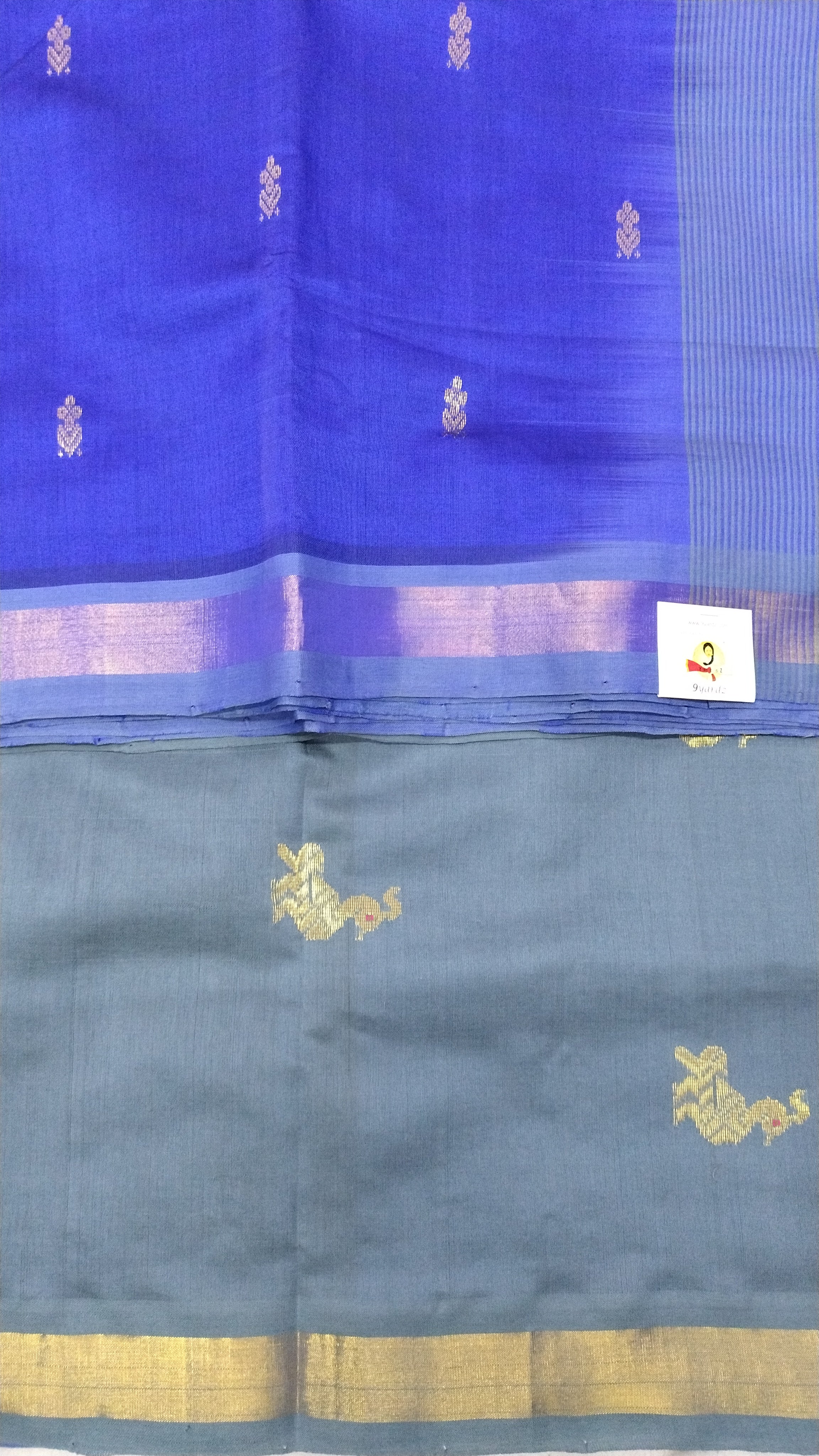 Semi silk Embossed 6Yards