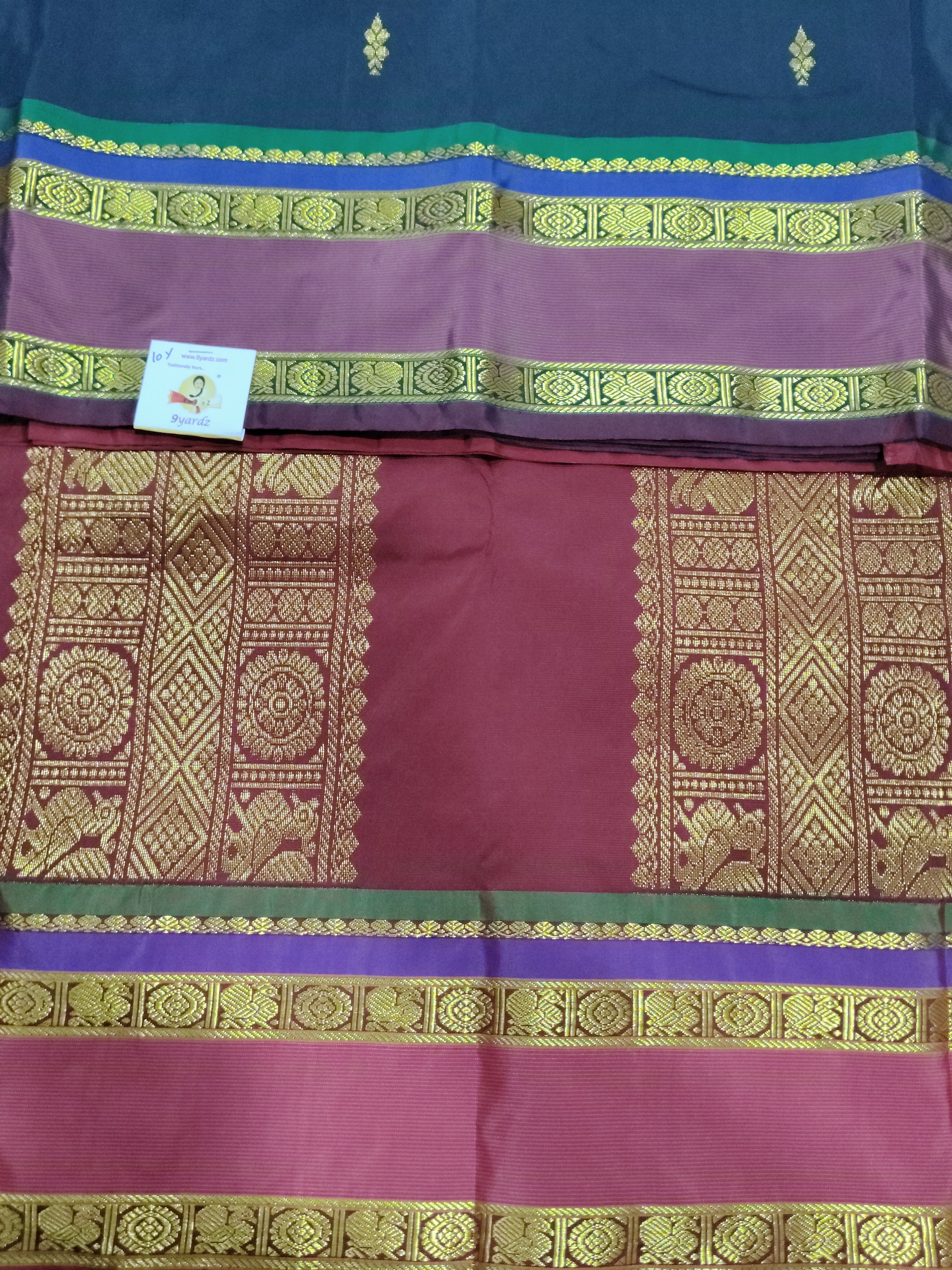 Art silk 6yardz sarees