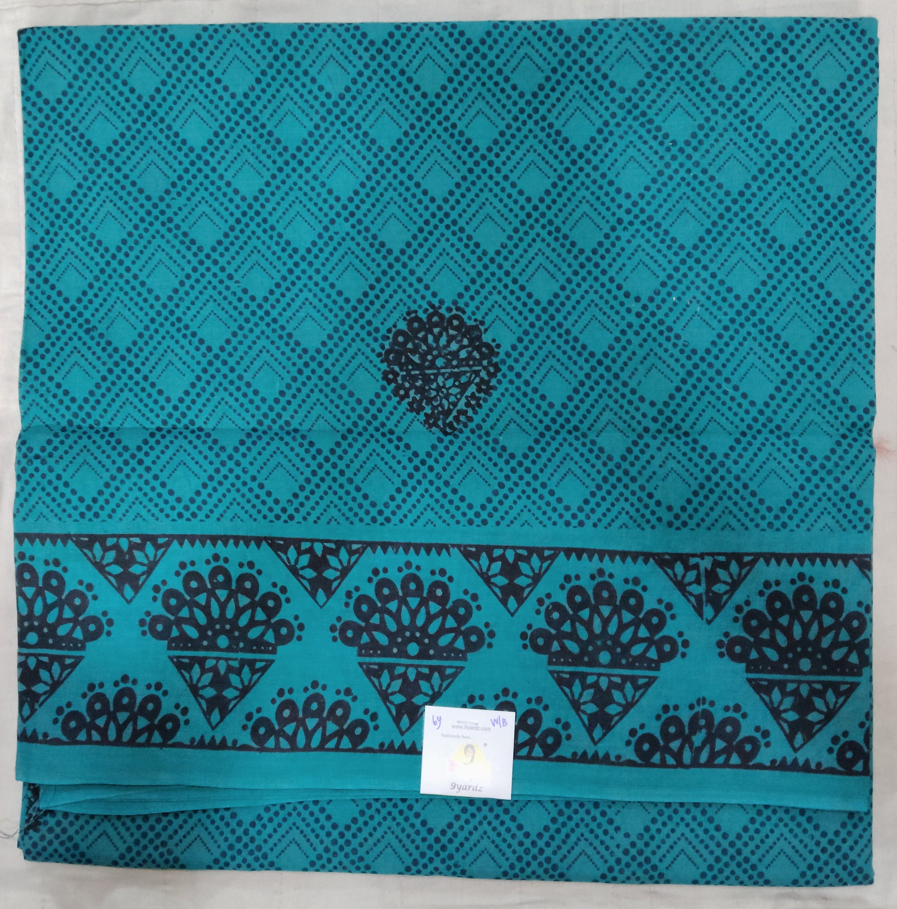 Sungudi cotton 6 yards