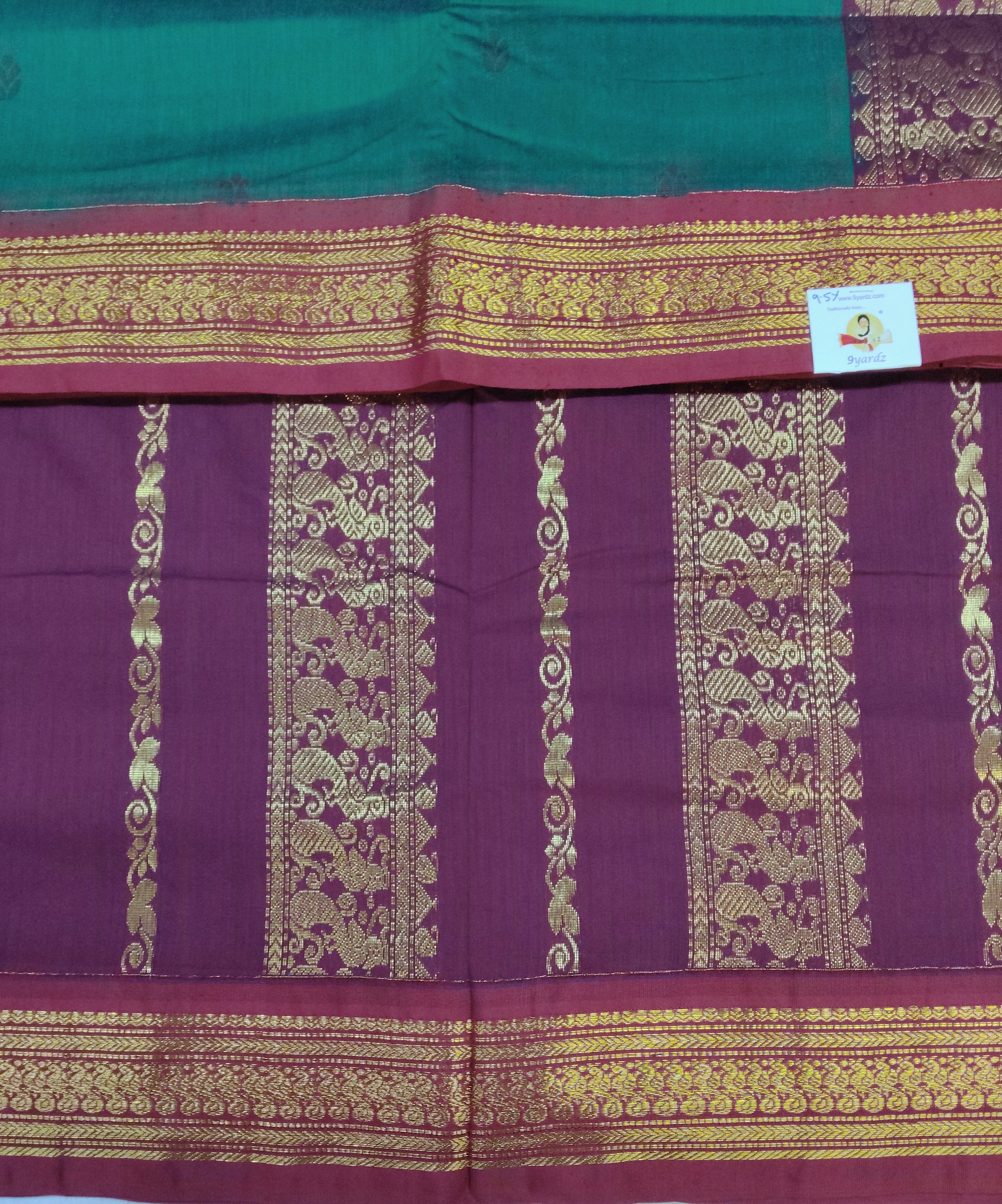 Kalyani Cotton  9.5 yardz