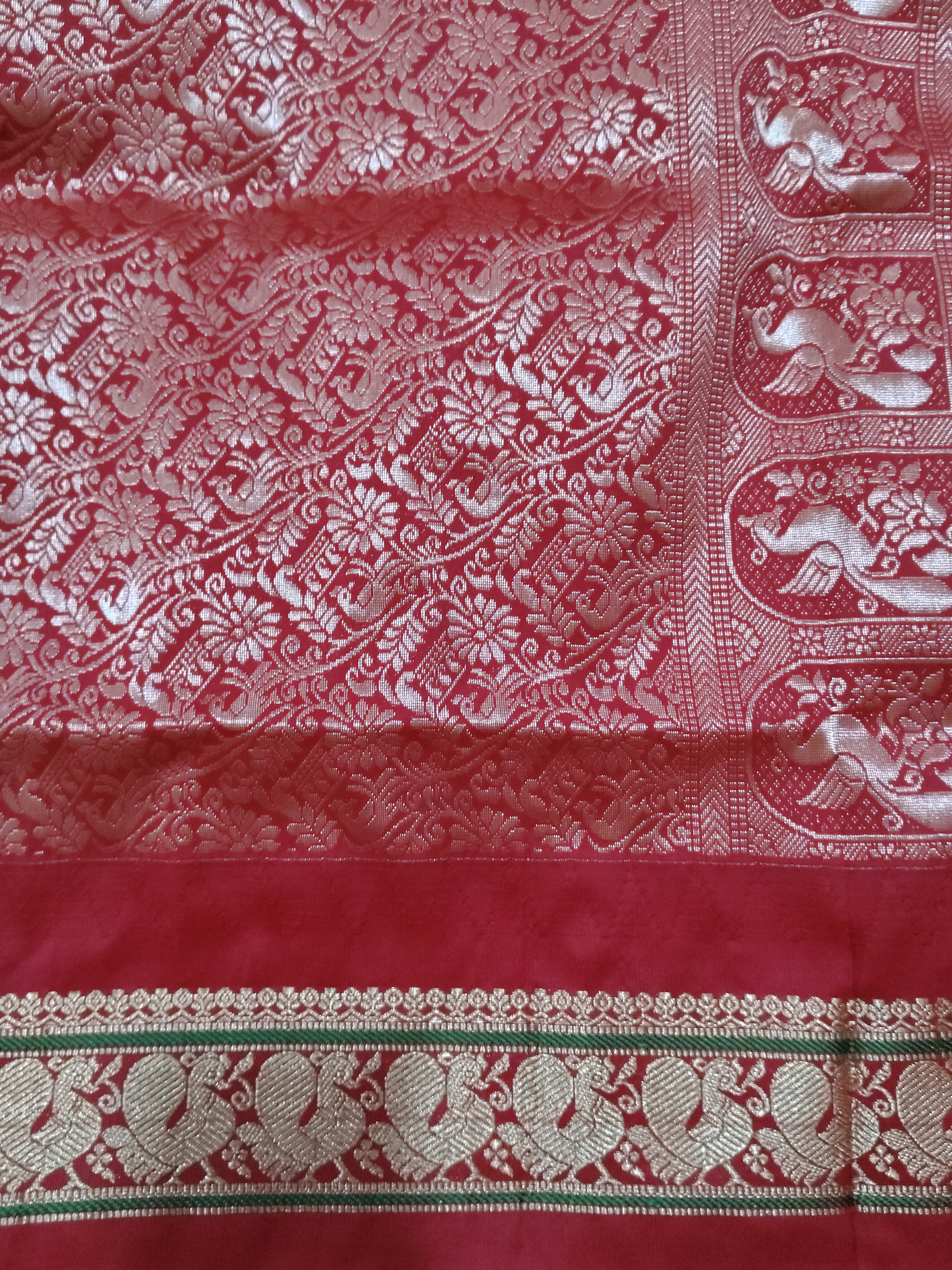 Paithani Art Silk Madisar