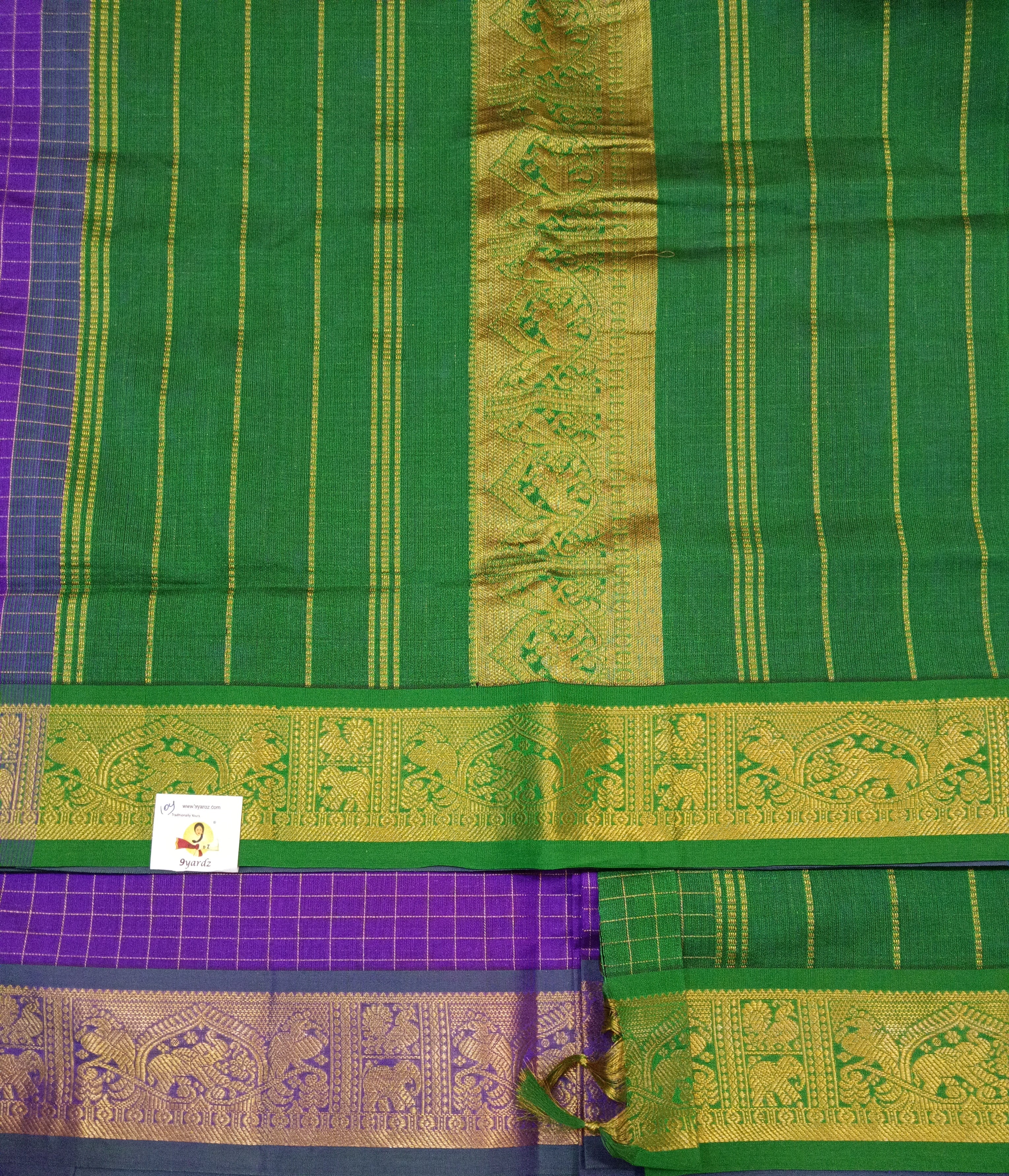 Semi Silk cotton Madisar 10yards