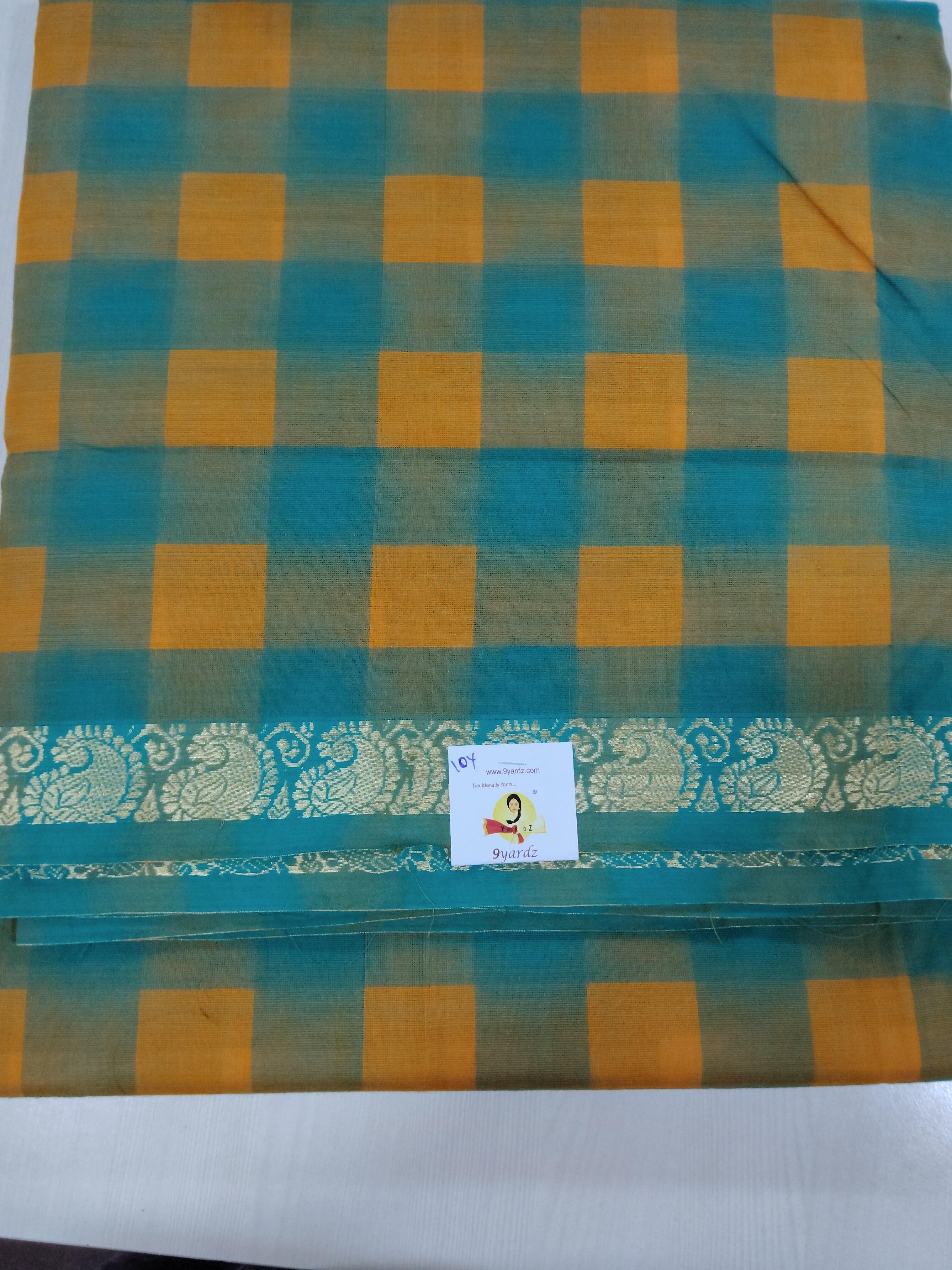 Chettinadu / Karaikudi cotton 10. yards madisar