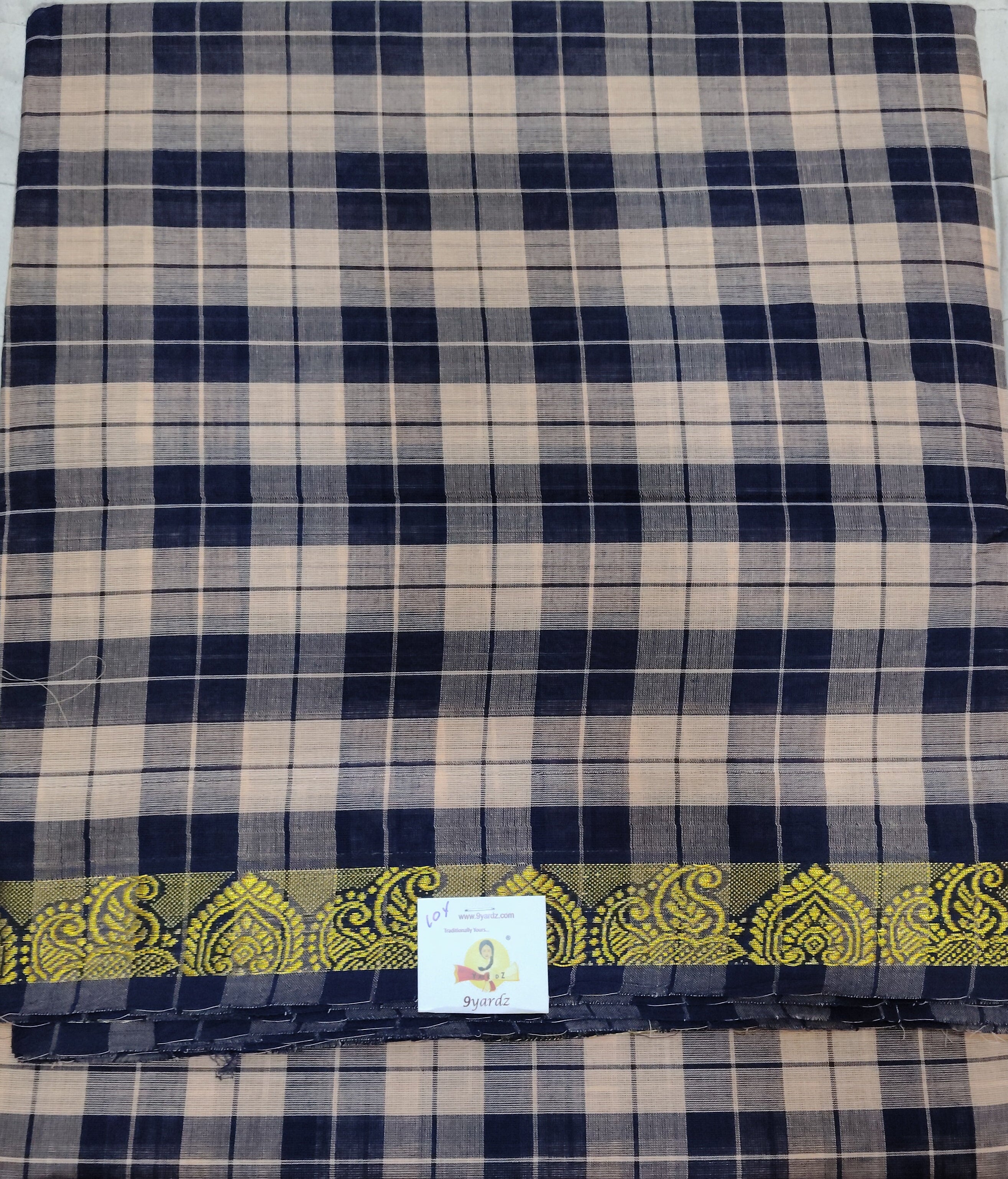 Chettinadu / Karaikudi cotton 10. yards madisar