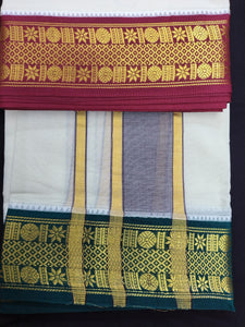 Pure cotton Muhurtham dhoti 9*5