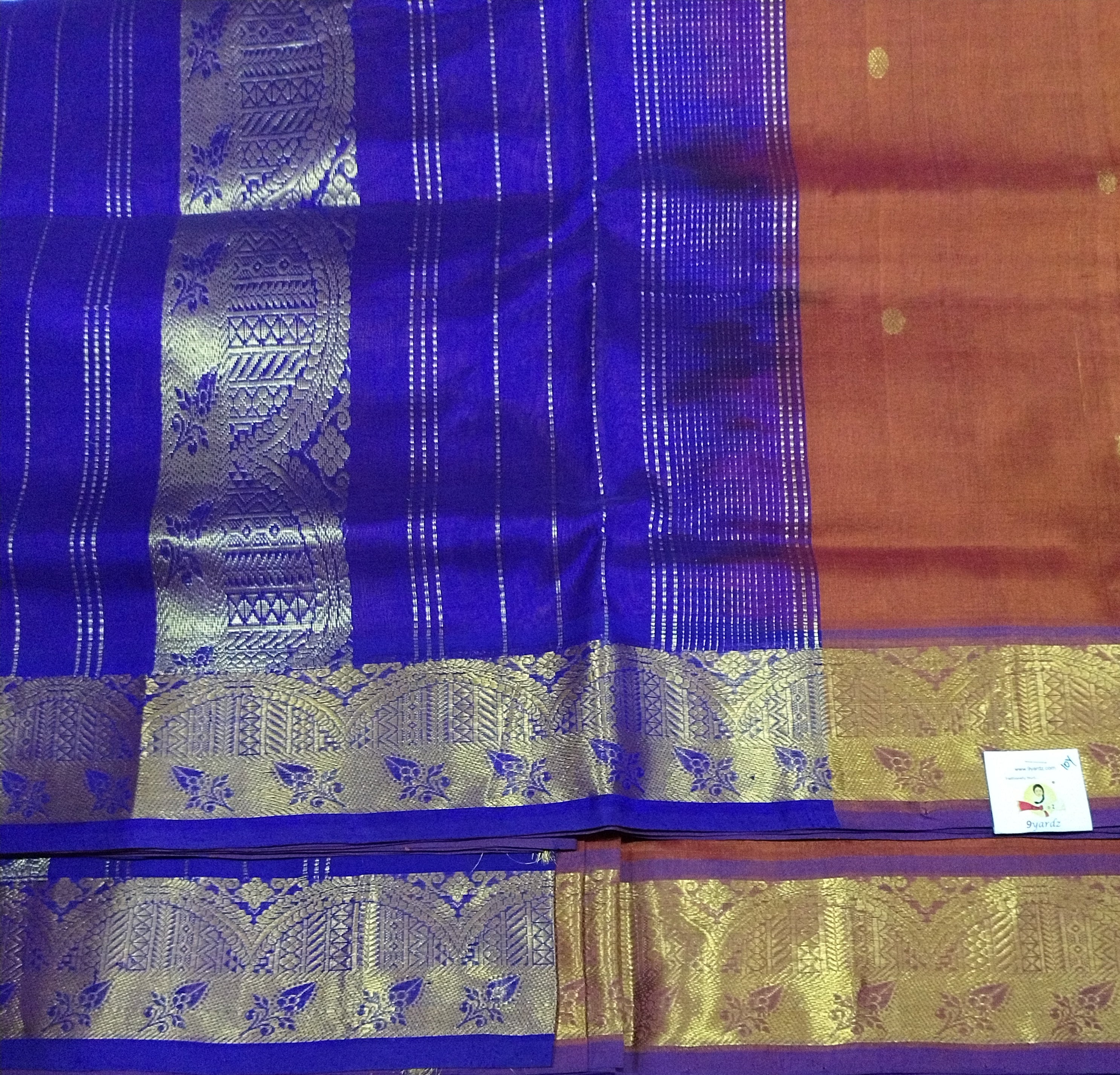 Pure silk cotton Butta 10yards madisar
