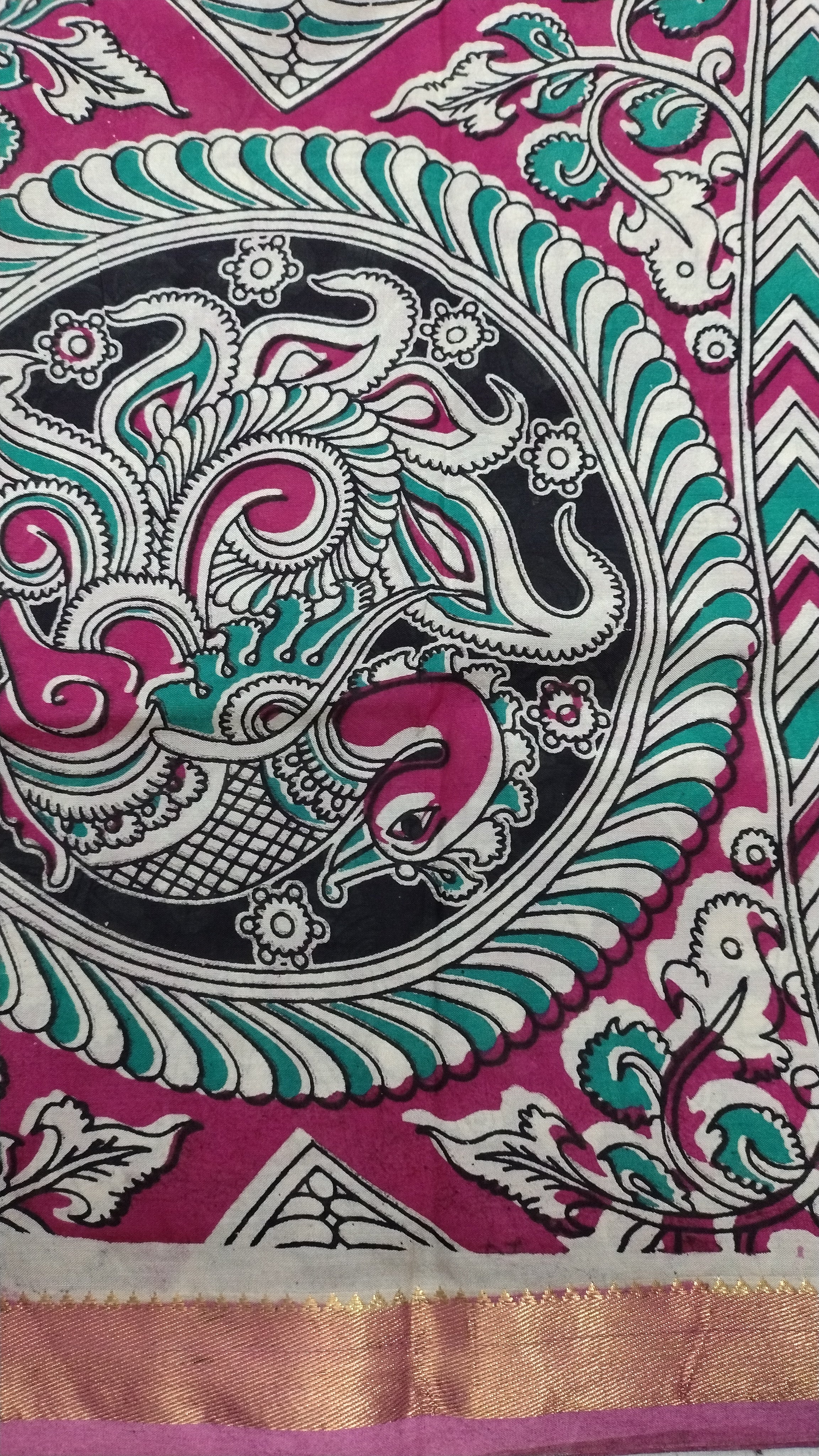 Kalamkari Silk 6yardz