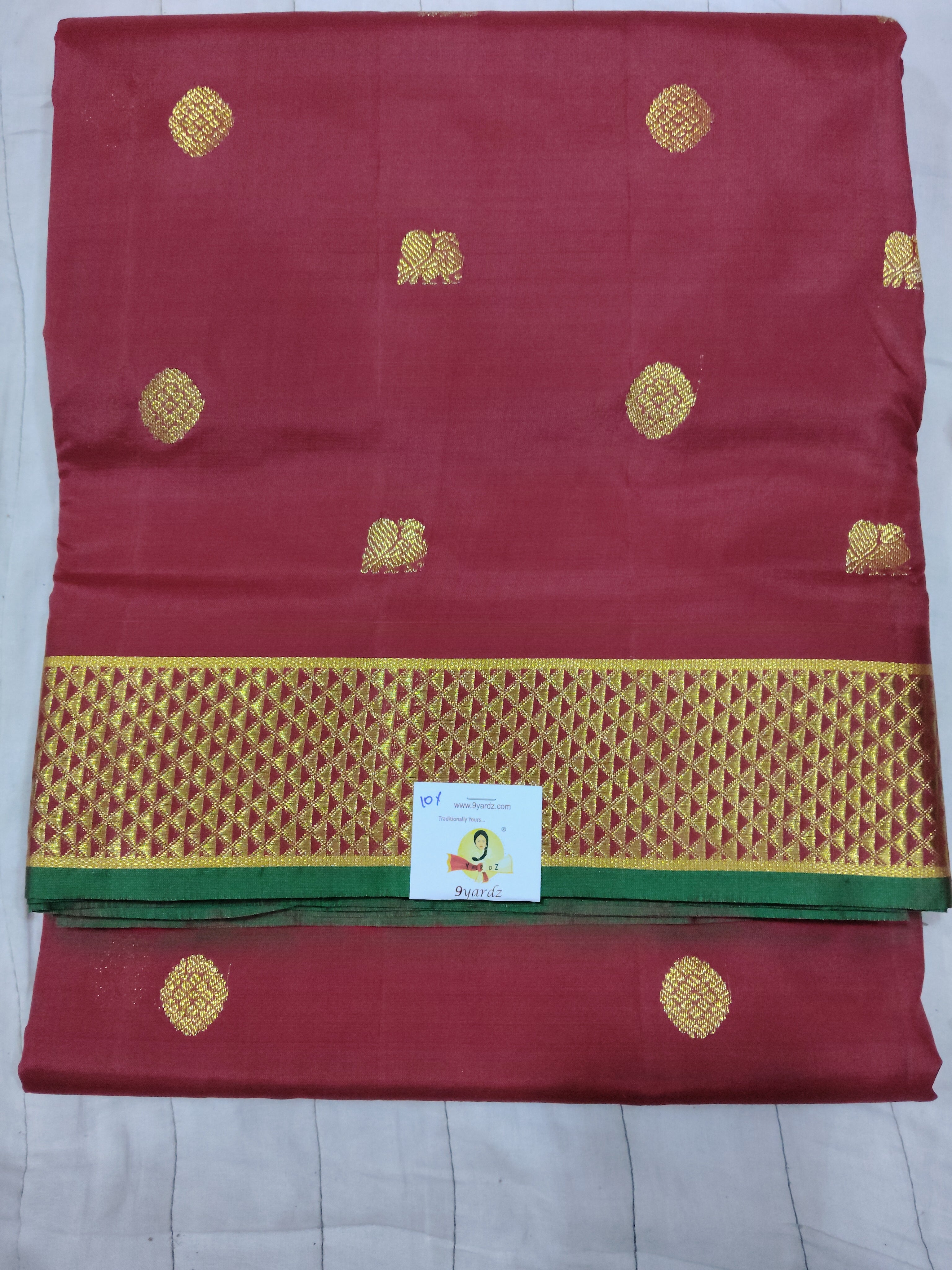 Pure silk madisar 10yardz