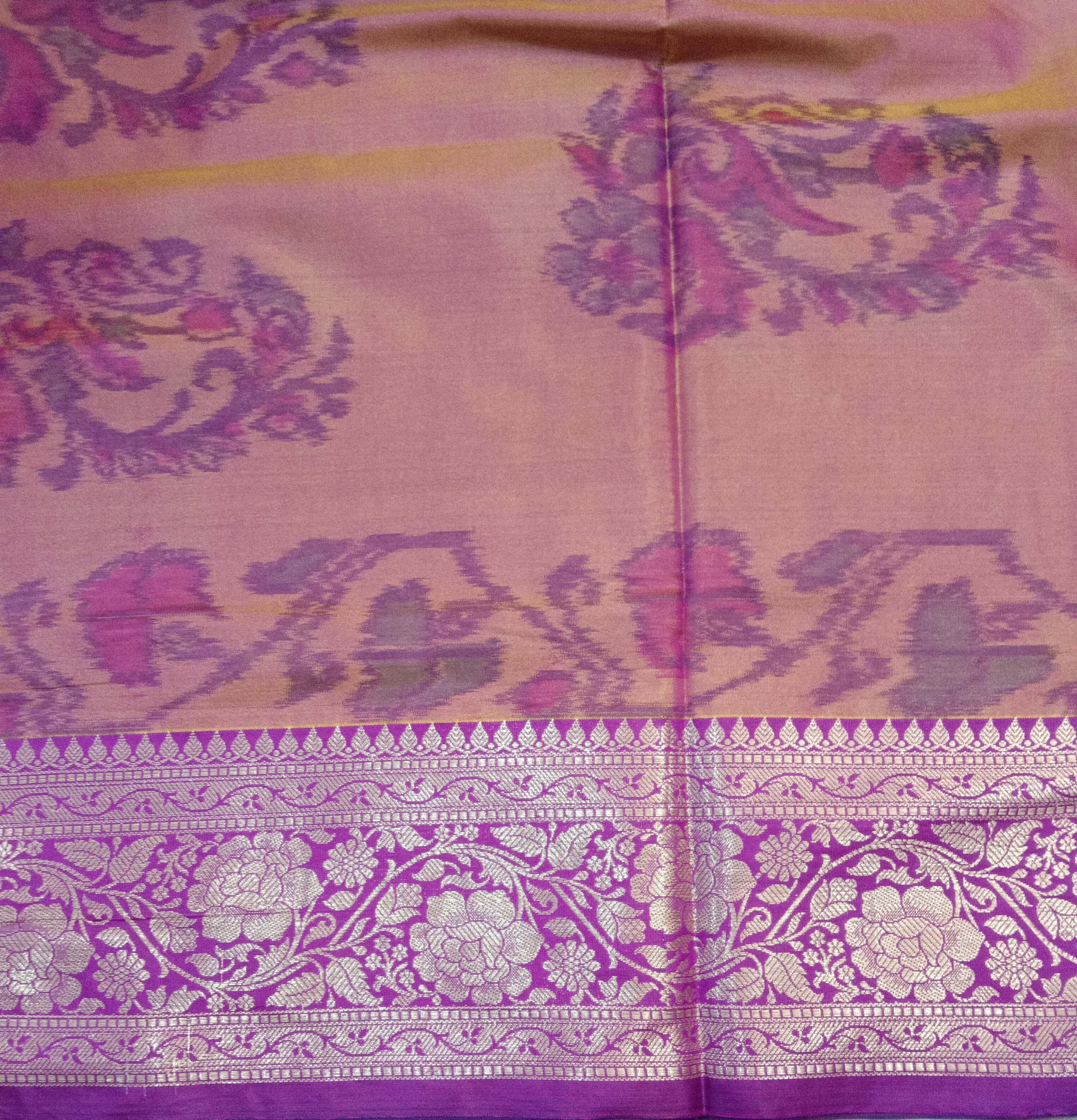 Ikkat semi silk madisar