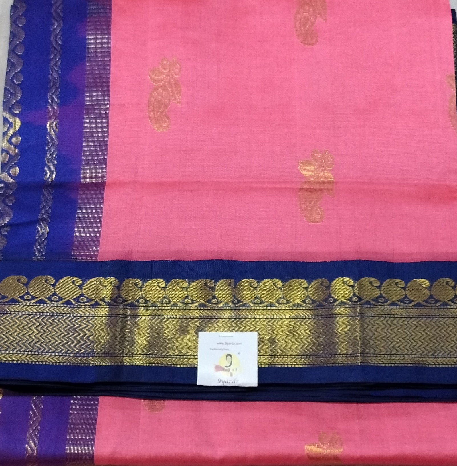 Semi Silk cotton Korvai Madisar