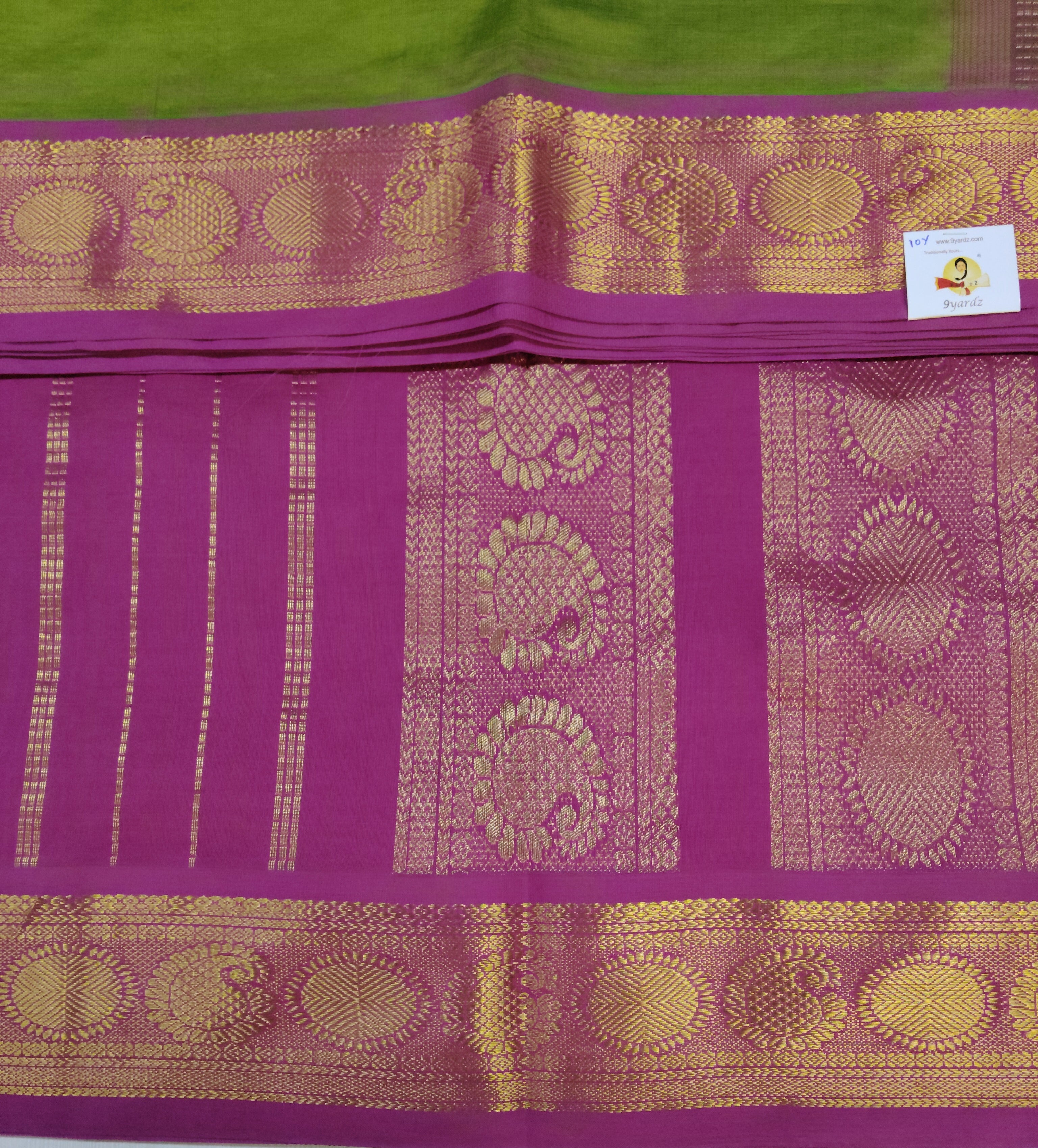 Semi Silk cotton Korvai Madisar