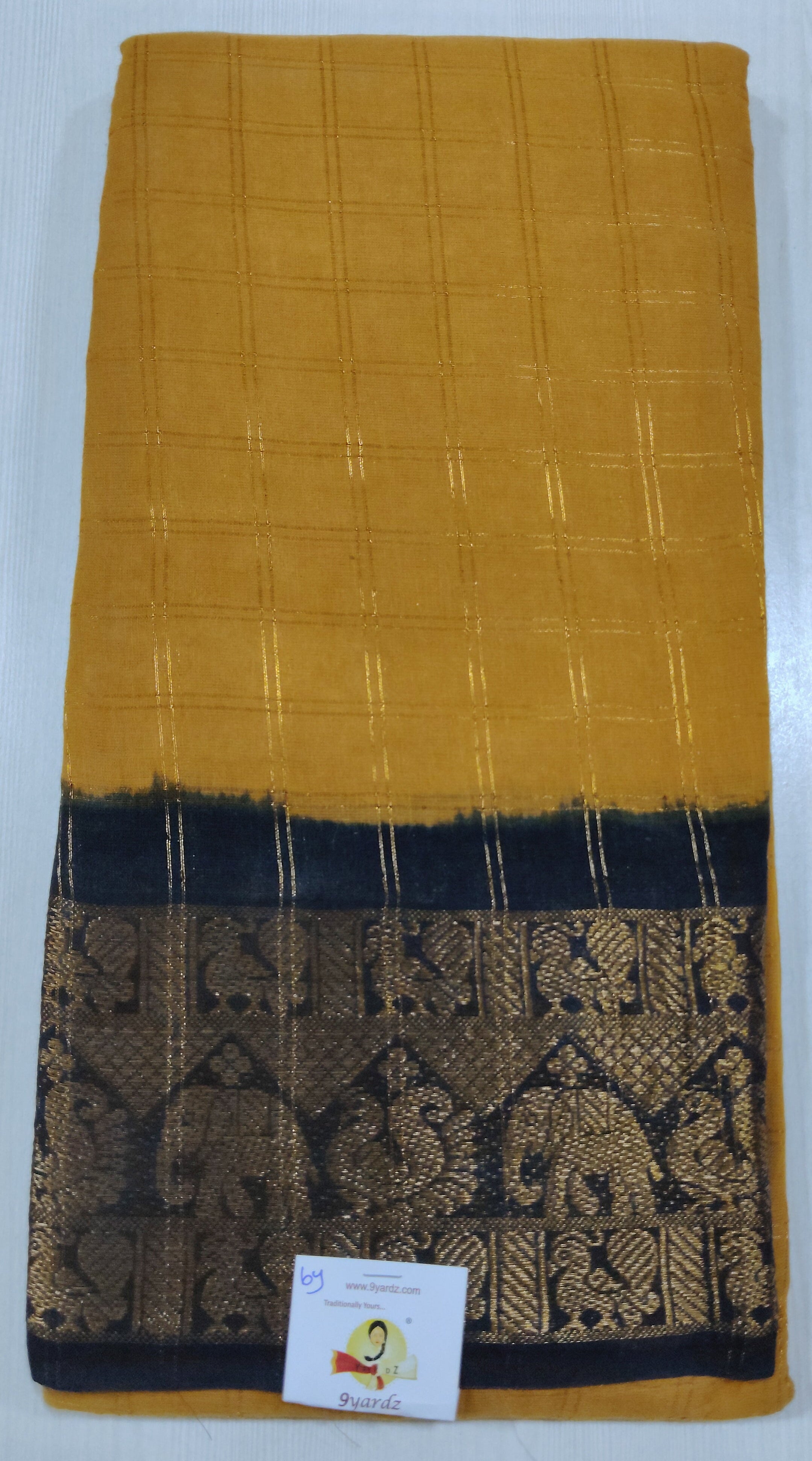 Ranee Cotton zari kattam 6yardz
