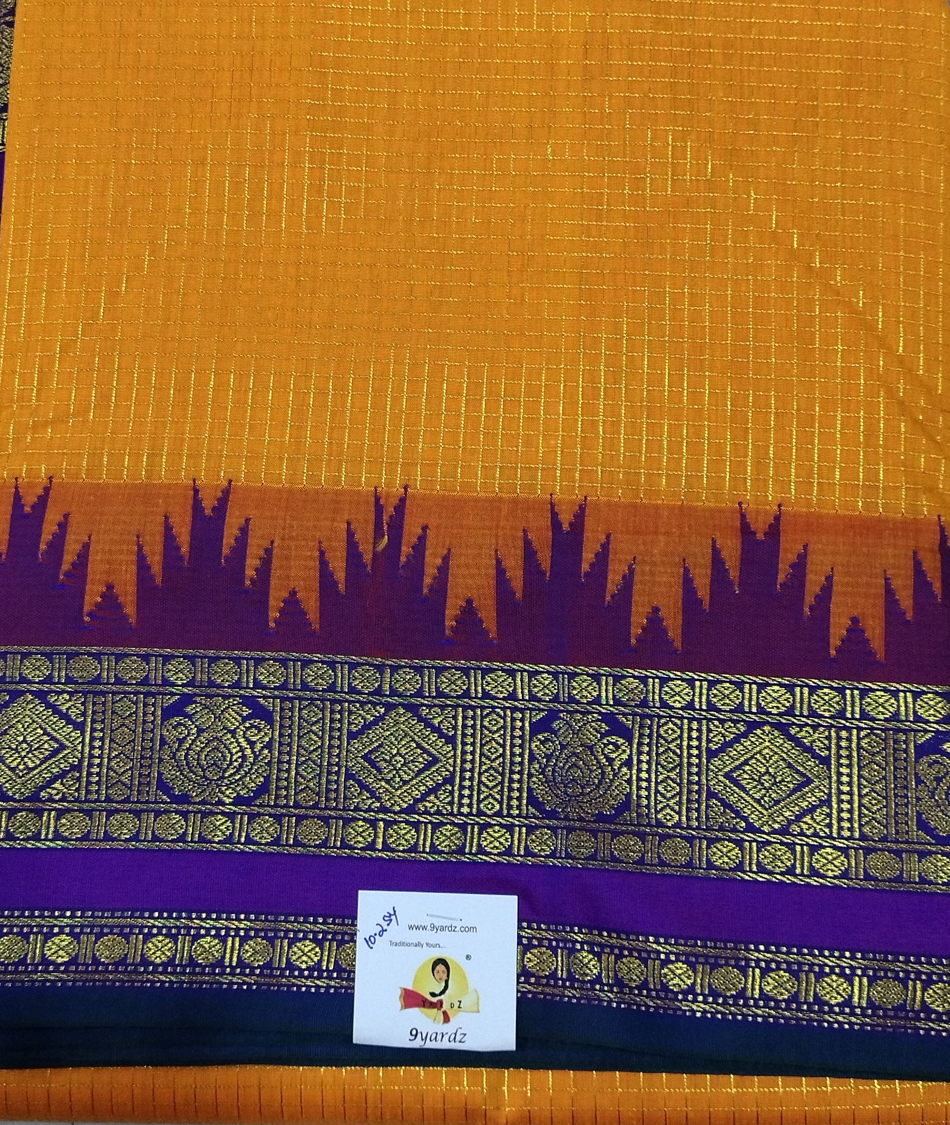 Akshaya cotton 10.25 yards madisar