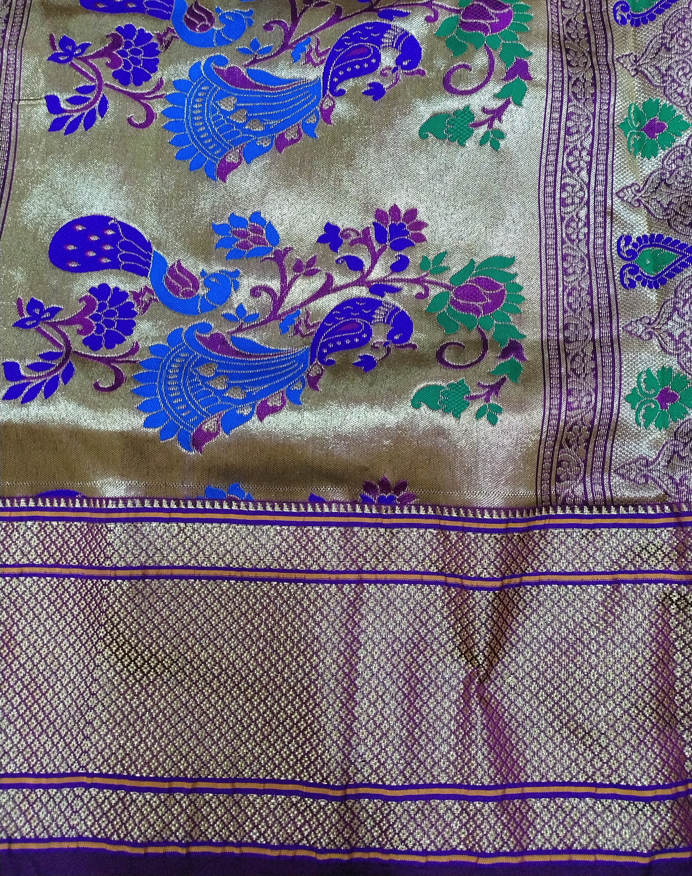 Paithani Art Silk Madisar