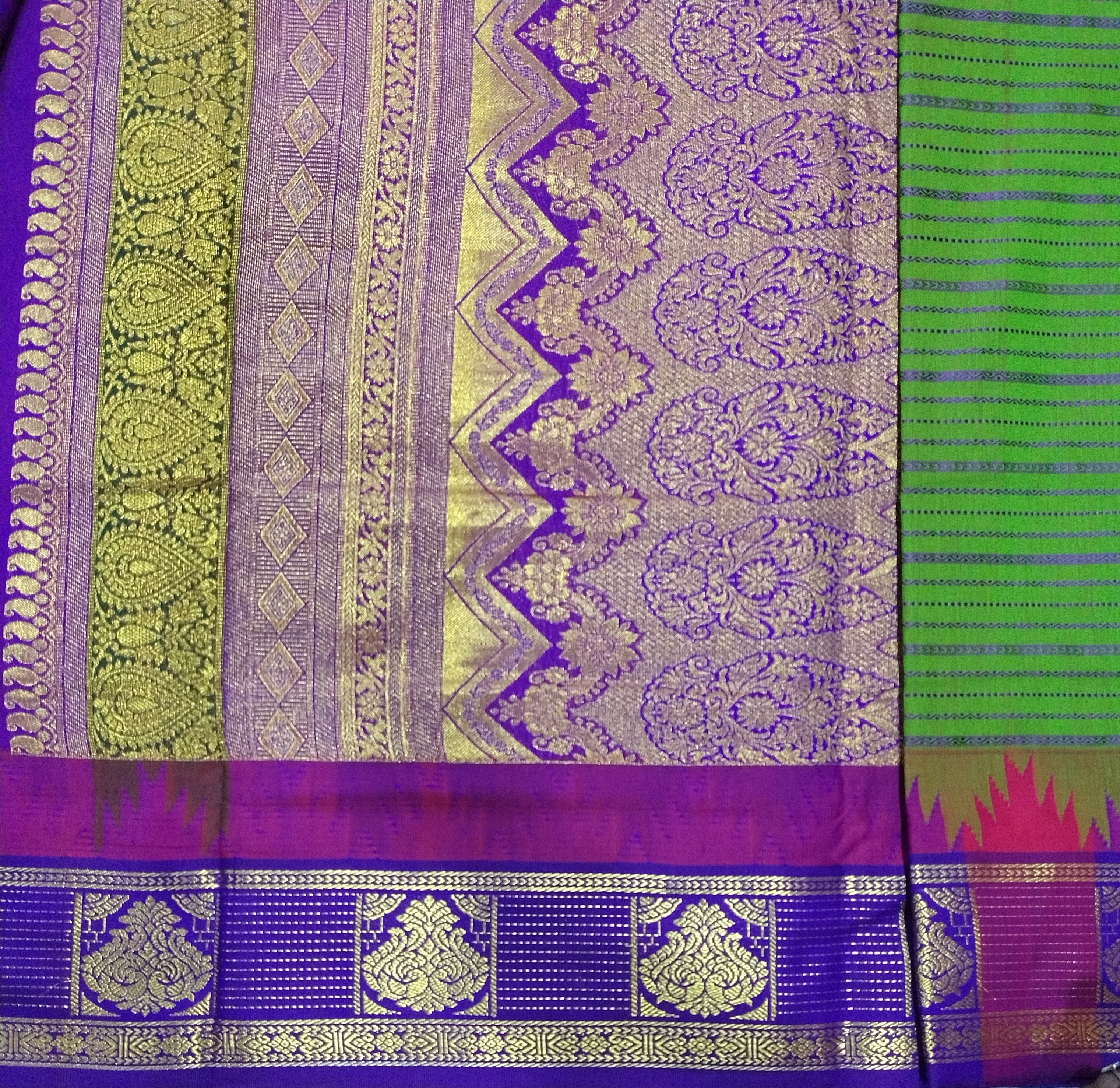 Akshaya cotton 10.25 yards madisar