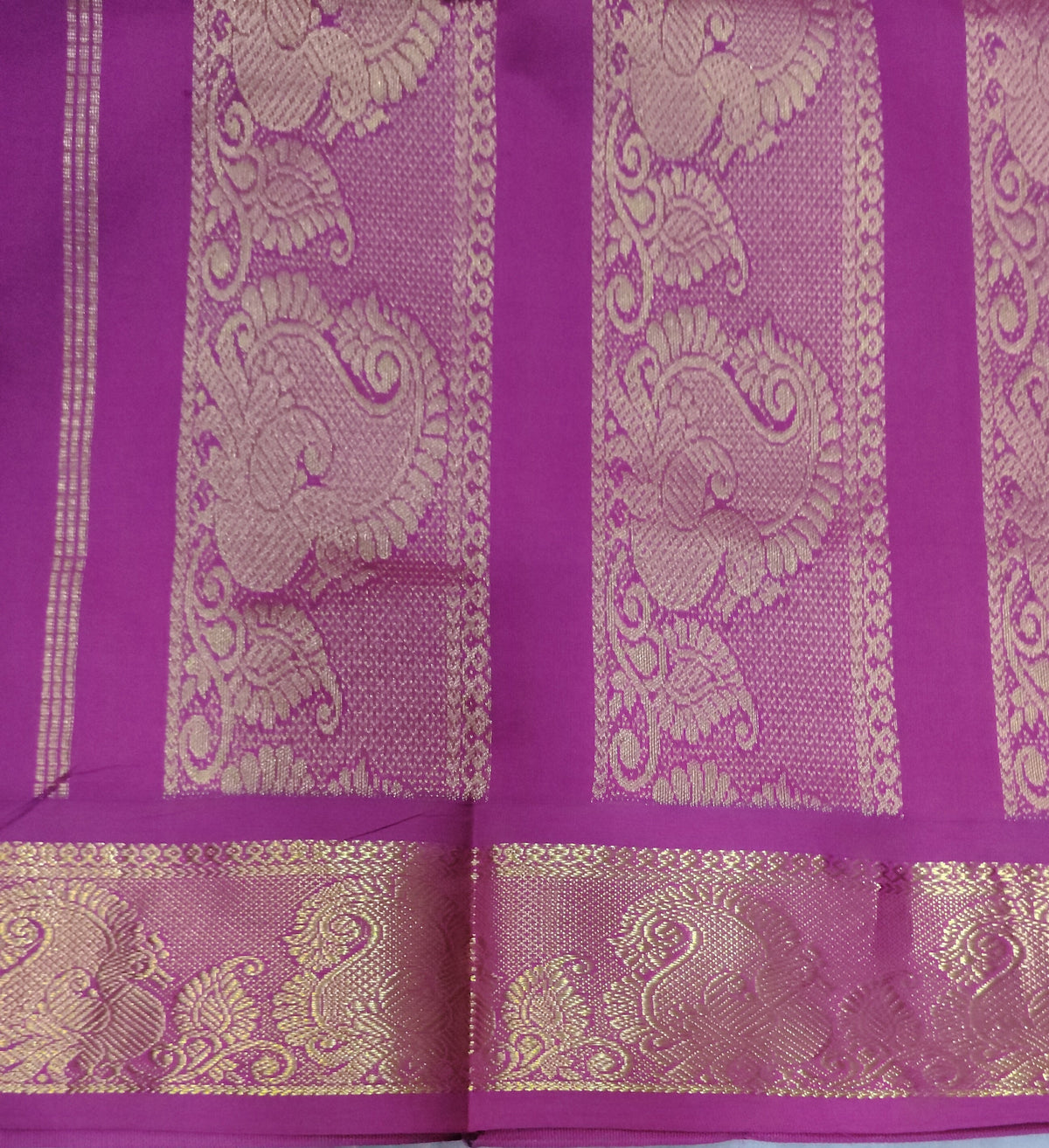 Semi Silk cotton Korvai Madisar