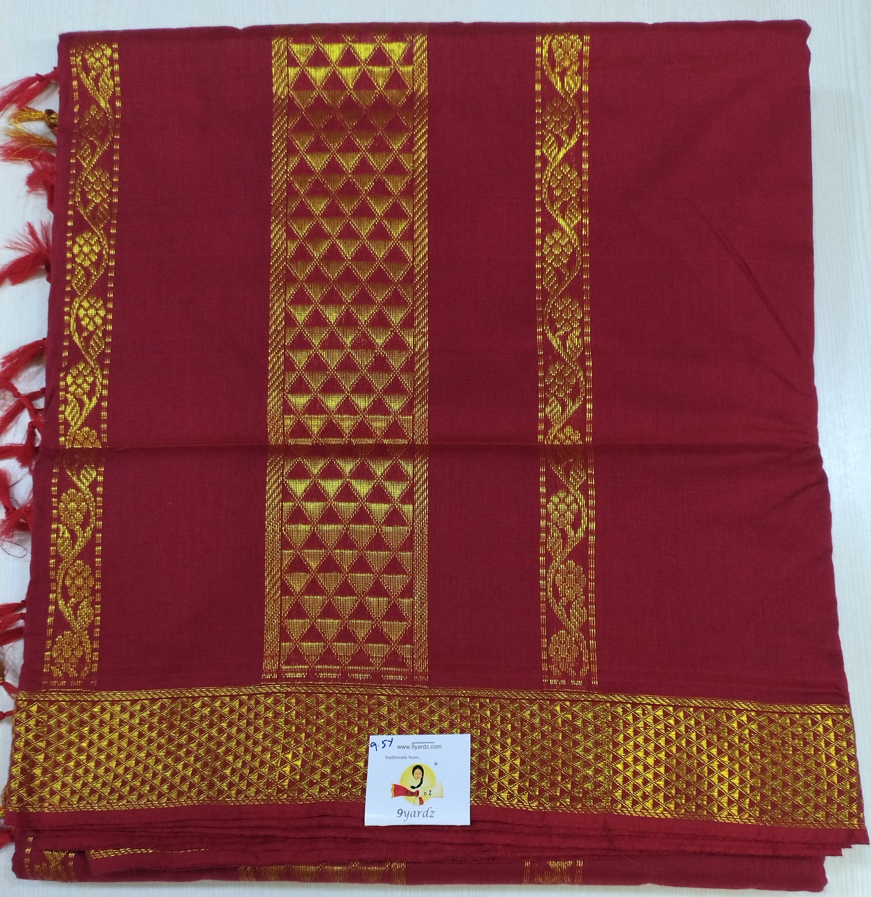 Kalyani Cotton  9.5 yardz