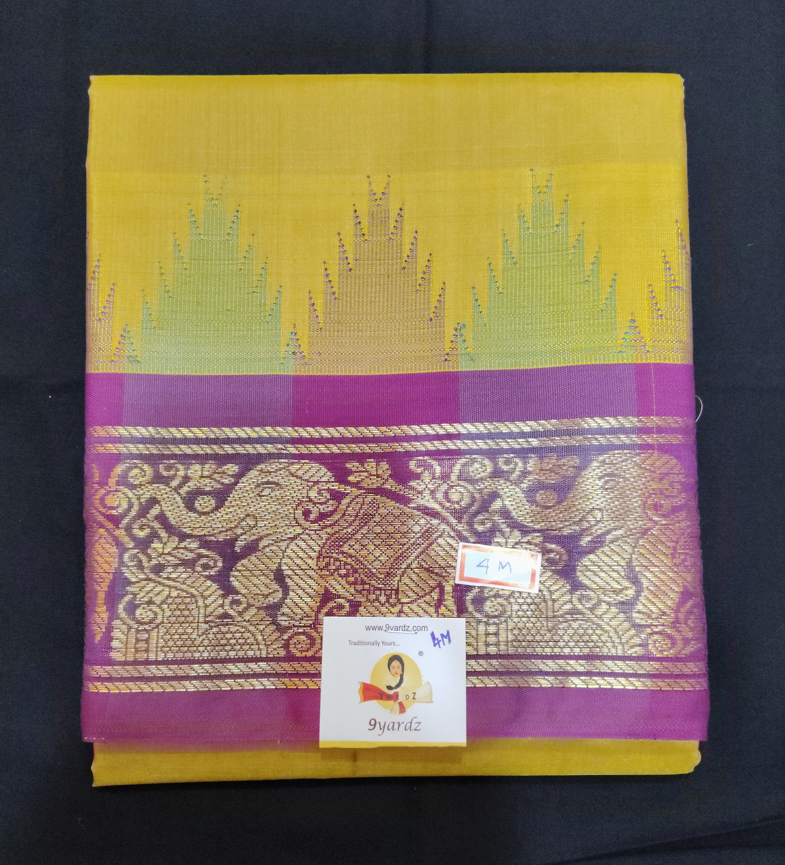 Pure silk Dhoti 4muzham Thalambhu