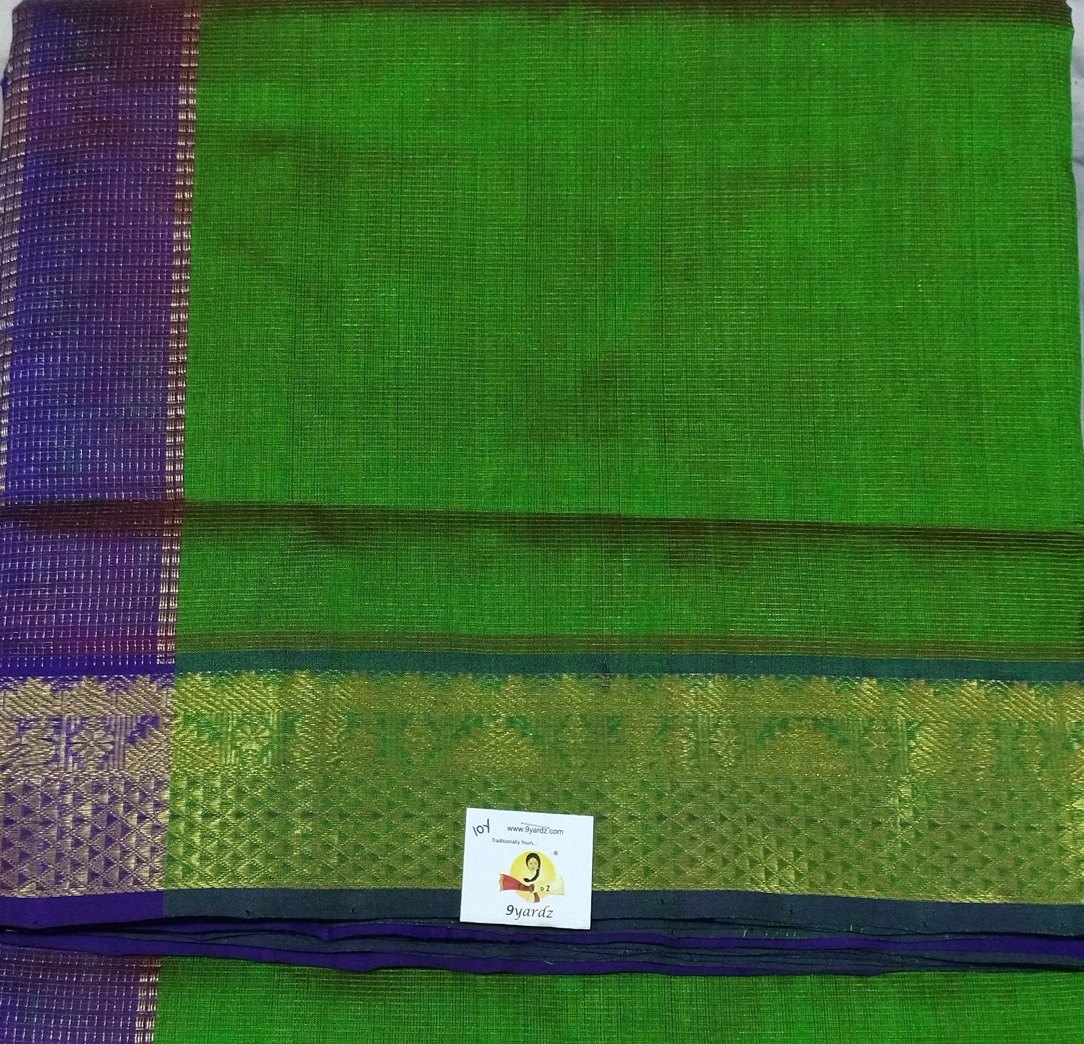 Pure silk cotton Vairaoosi 10yards madisar