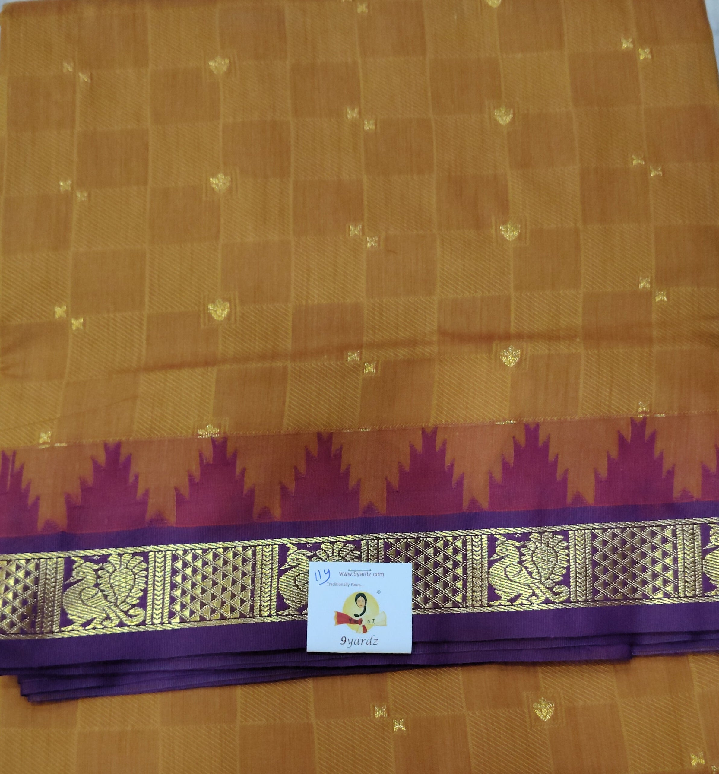 Akshaya cotton 11yards madidare