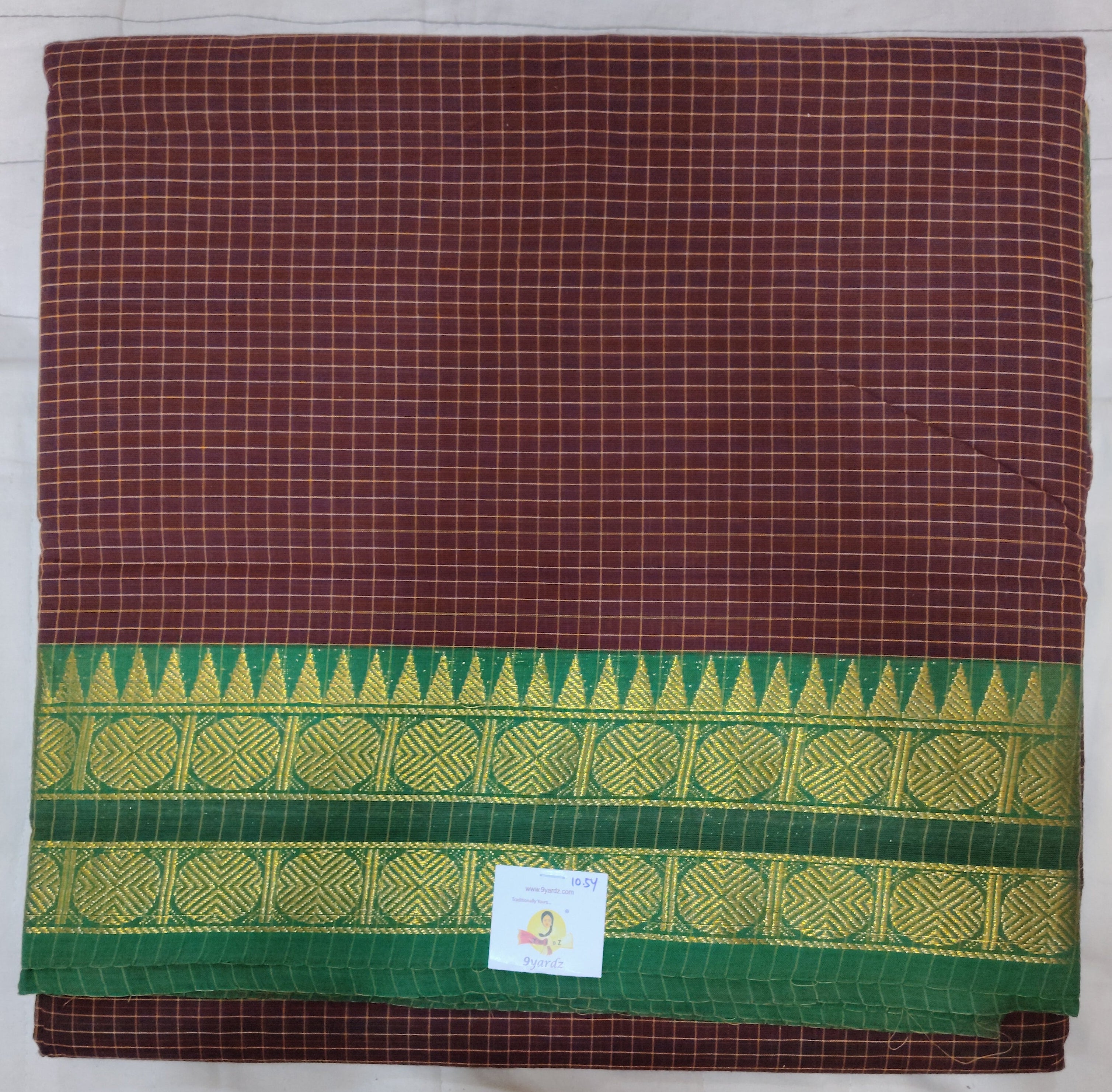 Chettinadu / Karaikudi cotton 10.5yards madisar