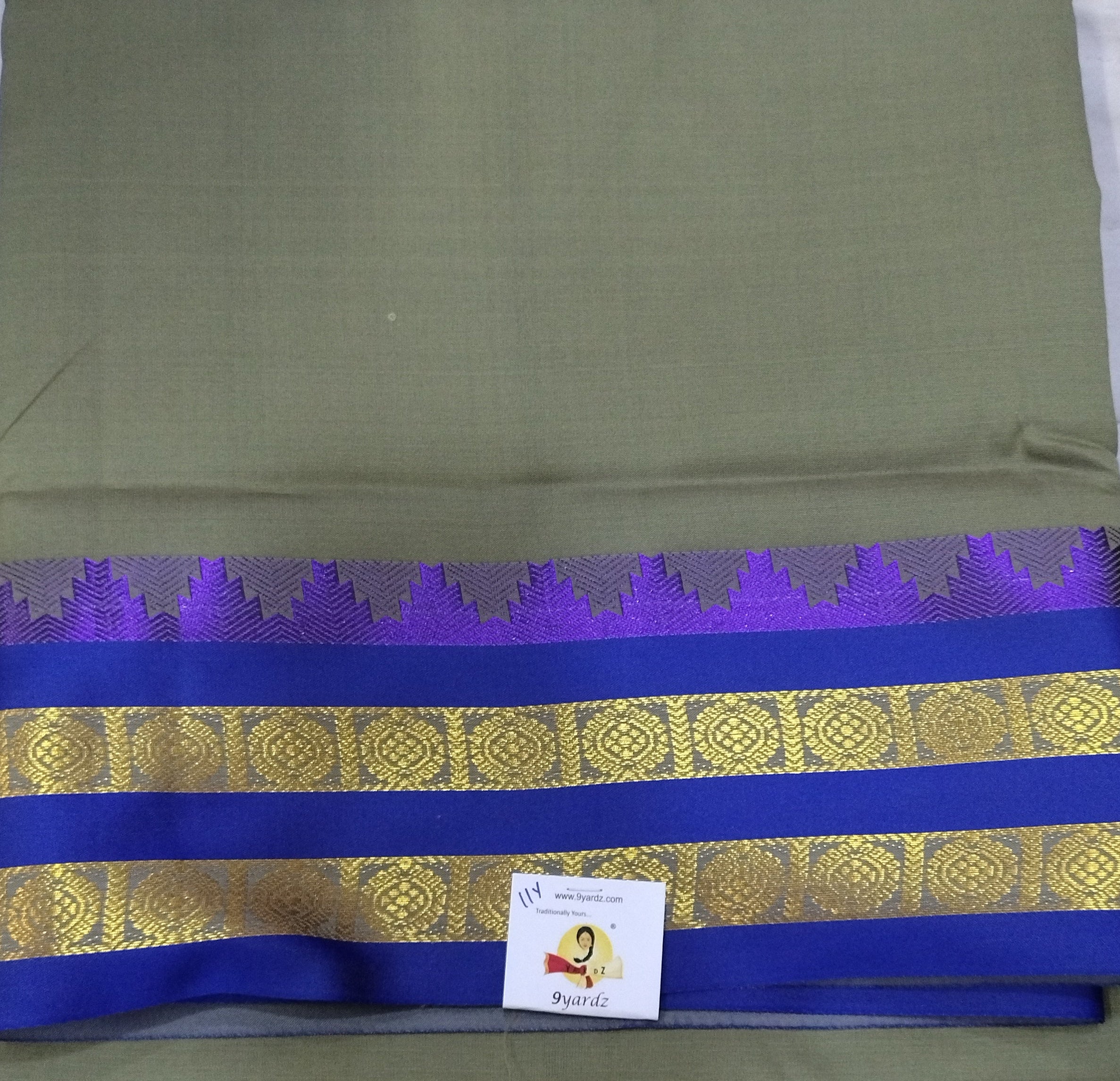 Poly silk 11yards Madidar