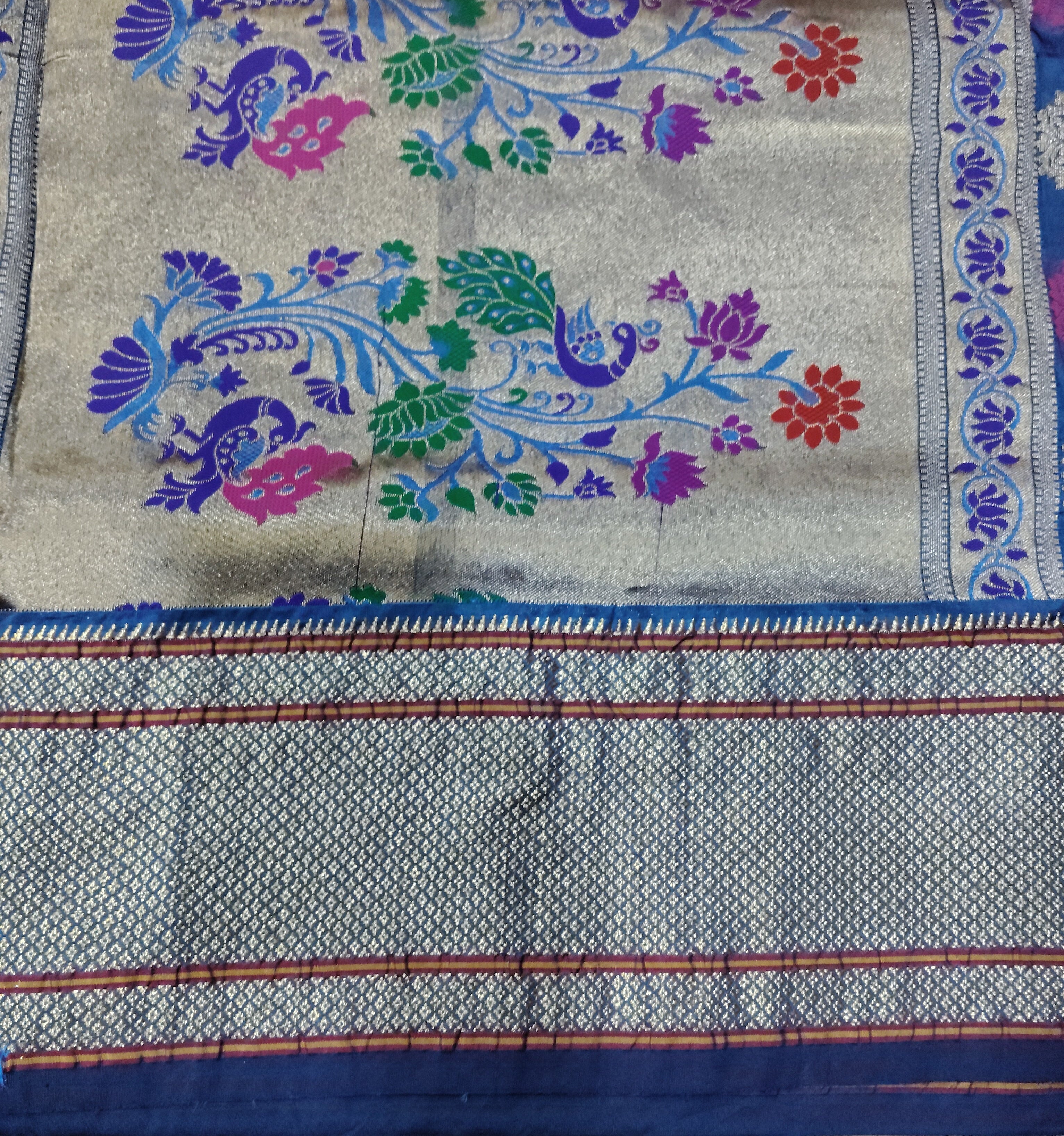 Paithani Art Silk Madisar