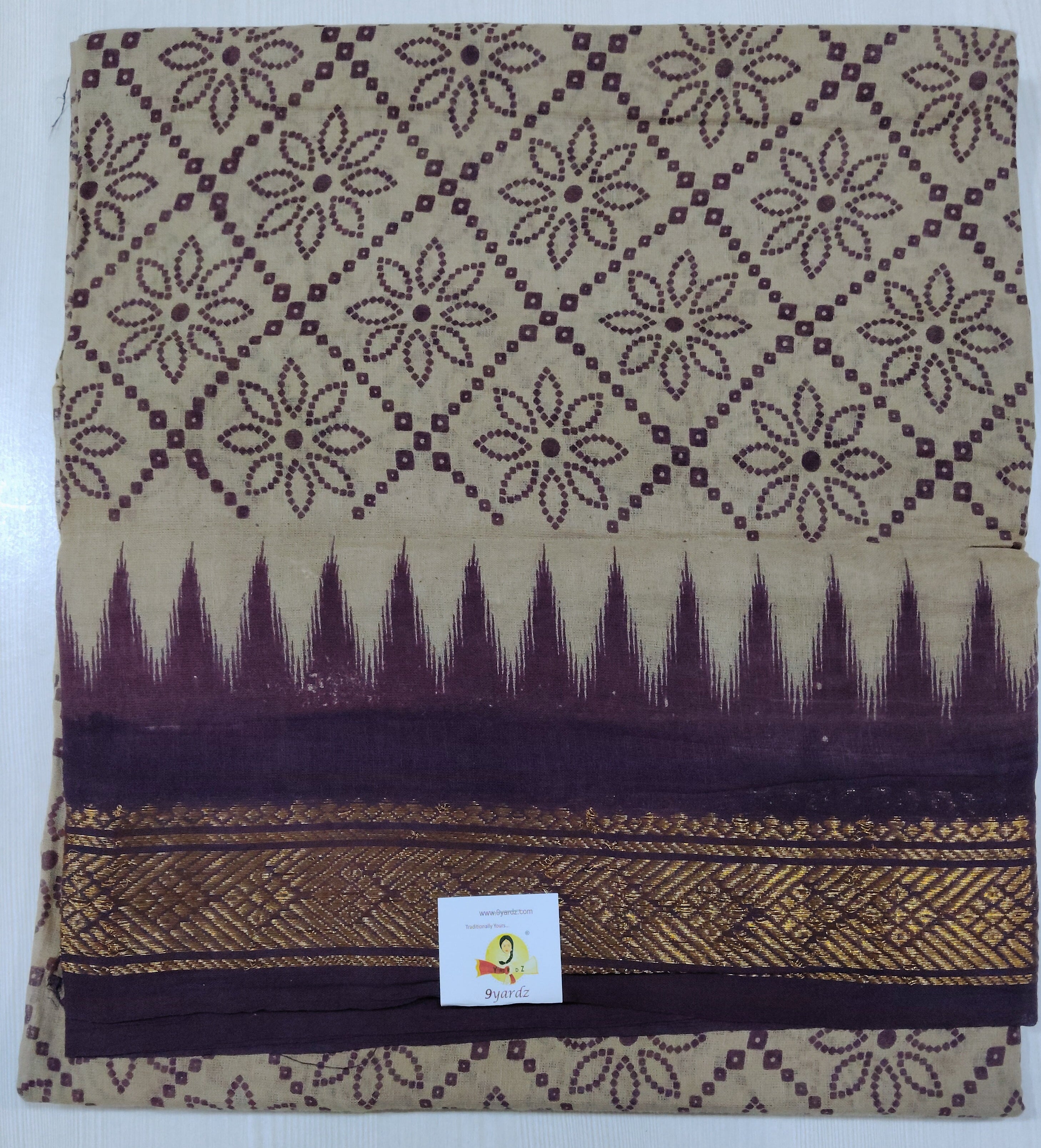 Sungudi cotton 6 yards